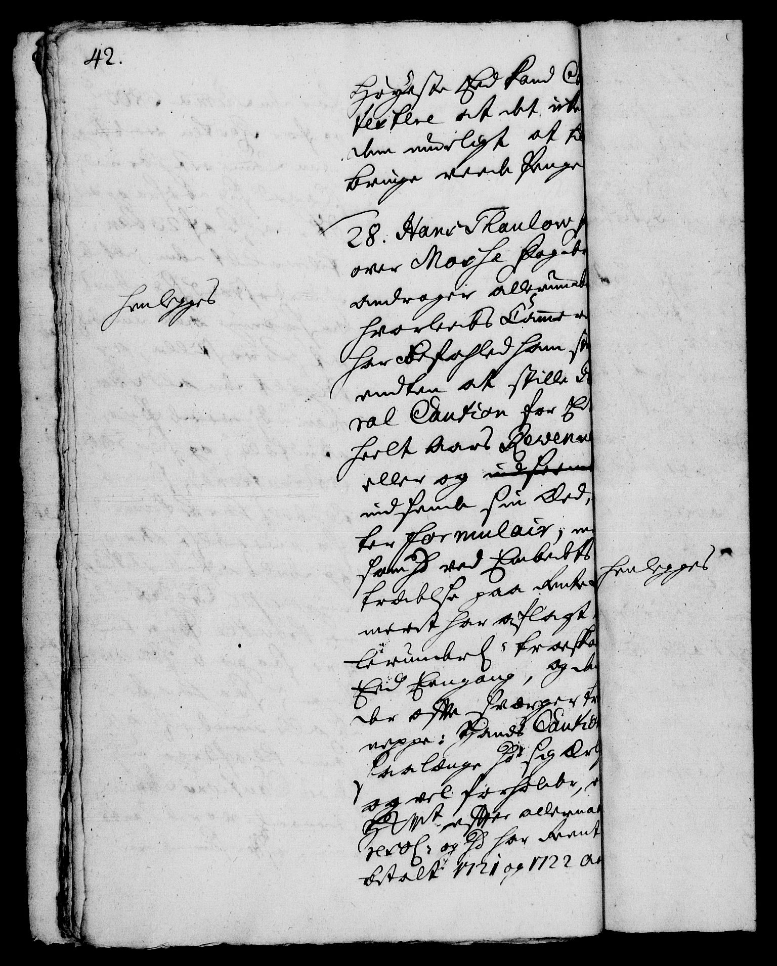 Rentekammeret, Kammerkanselliet, AV/RA-EA-3111/G/Gh/Gha/L0006: Norsk ekstraktmemorialprotokoll (merket RK 53.51), 1723-1724, p. 42