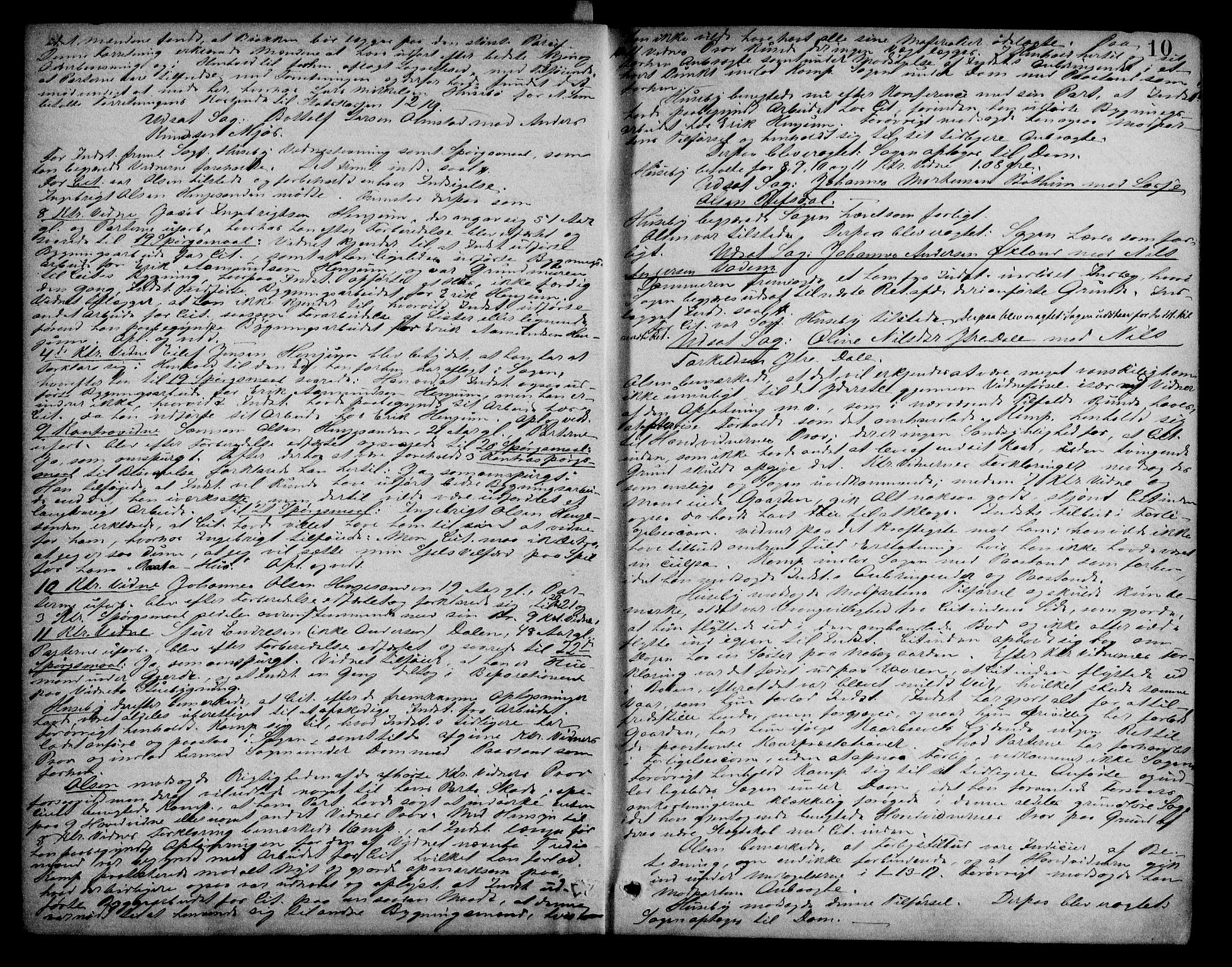 Ytre Sogn tingrett, AV/SAB-A-2601/1/F/Fa/L0054: Tingbok (justisprotokoll), 1877-1887, p. 9b-10a