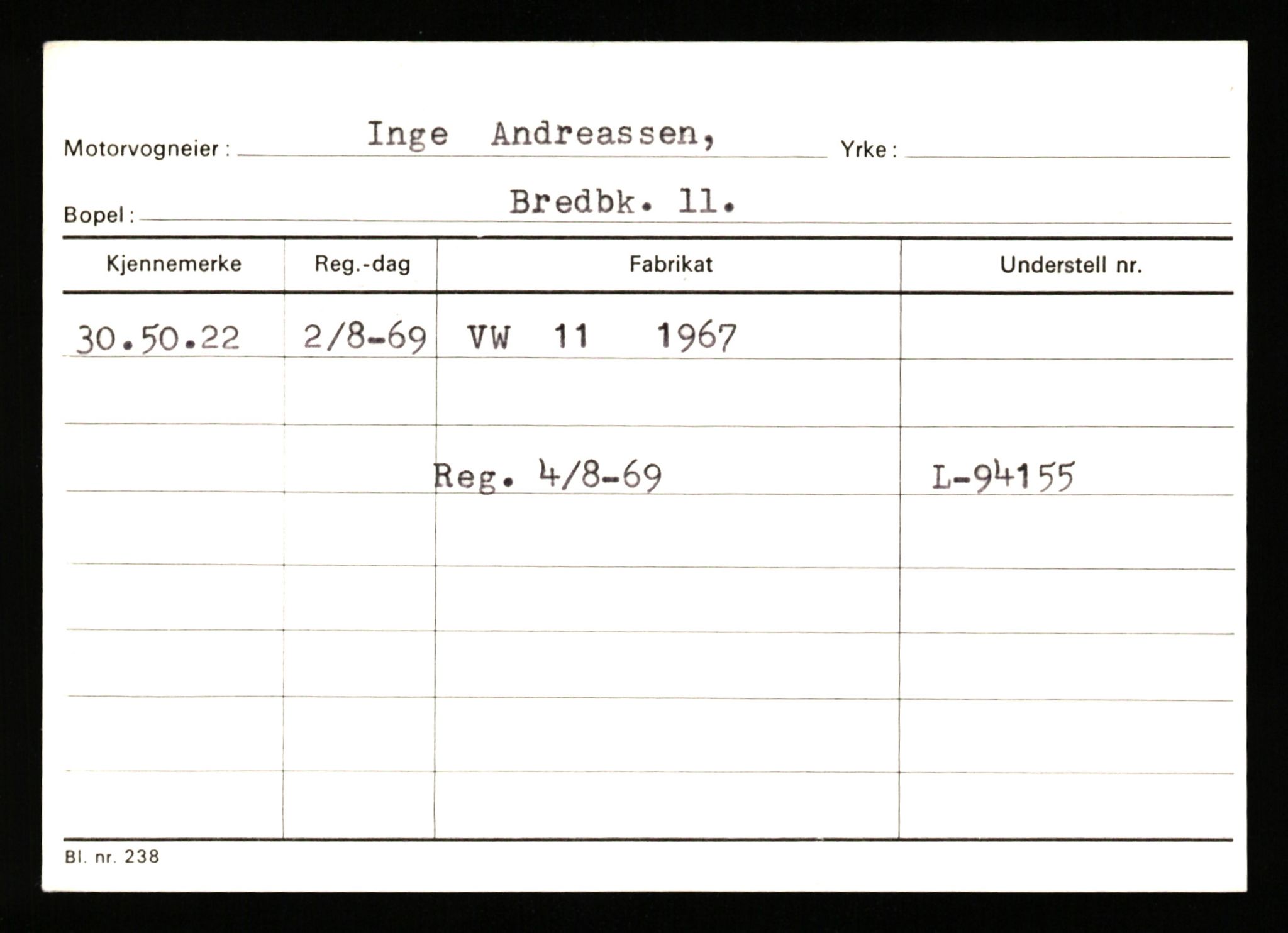 Stavanger trafikkstasjon, AV/SAST-A-101942/0/G/L0011: Registreringsnummer: 240000 - 363477, 1930-1971, p. 1463