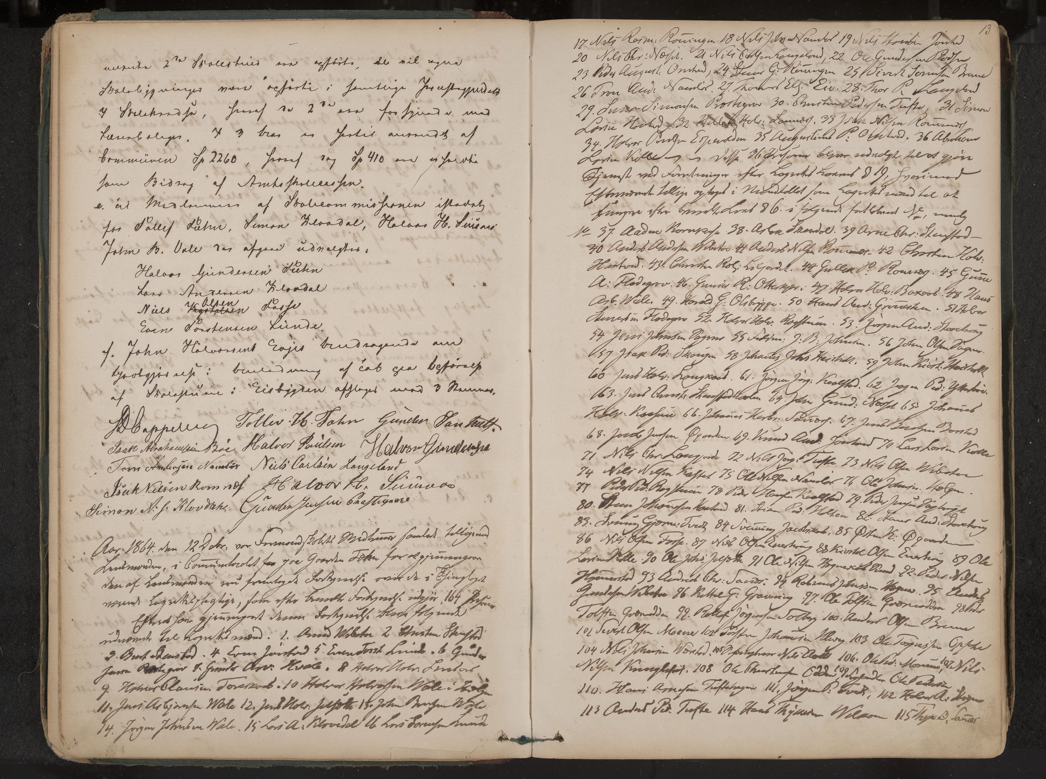 Holla formannskap og sentraladministrasjon, IKAK/0819021-1/A/L0002: Møtebok, 1864-1880, p. 13
