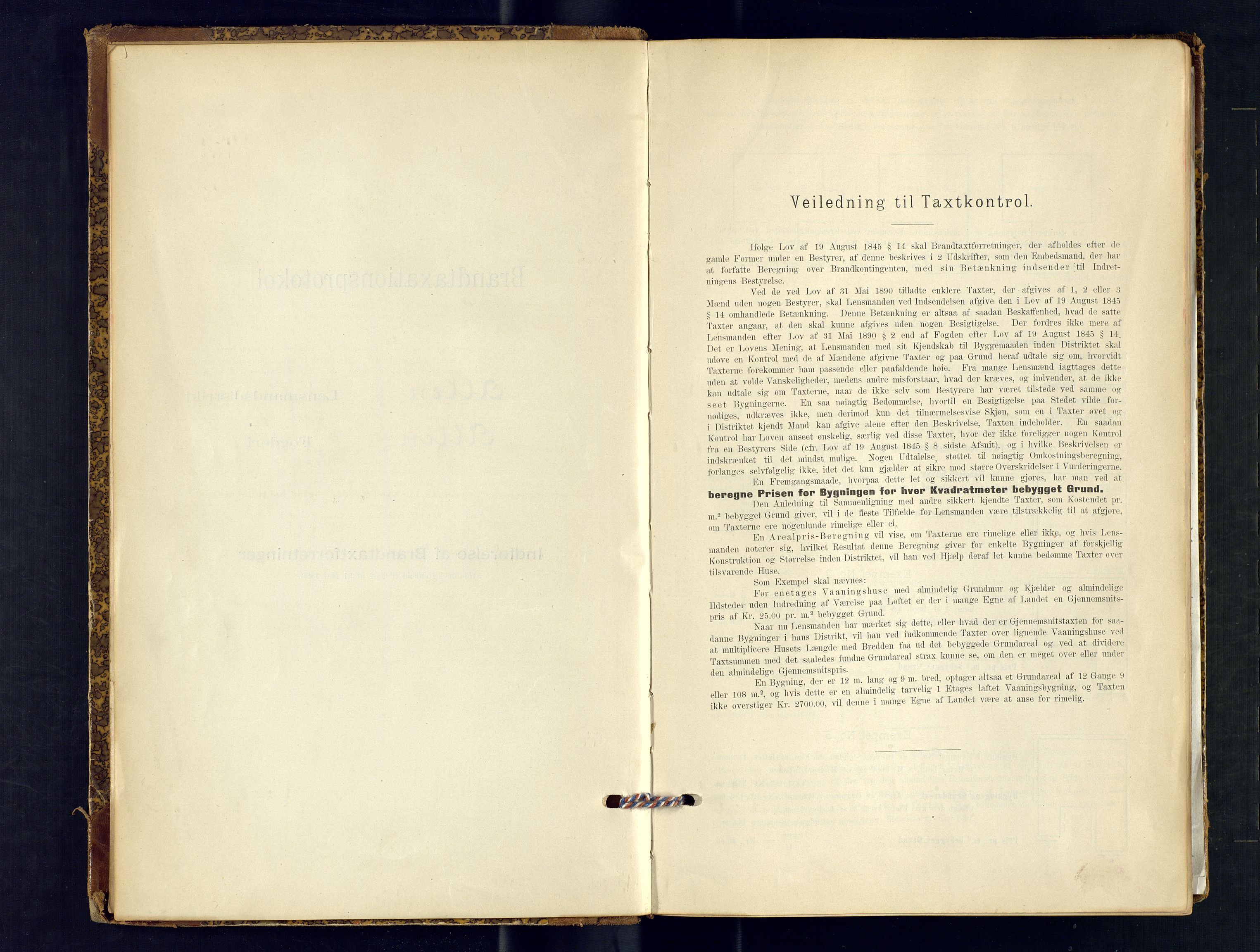 Alta lensmannskontor, SATØ/S-1165/O/Ob/L0167: Branntakstprotokoll, 1894-1898