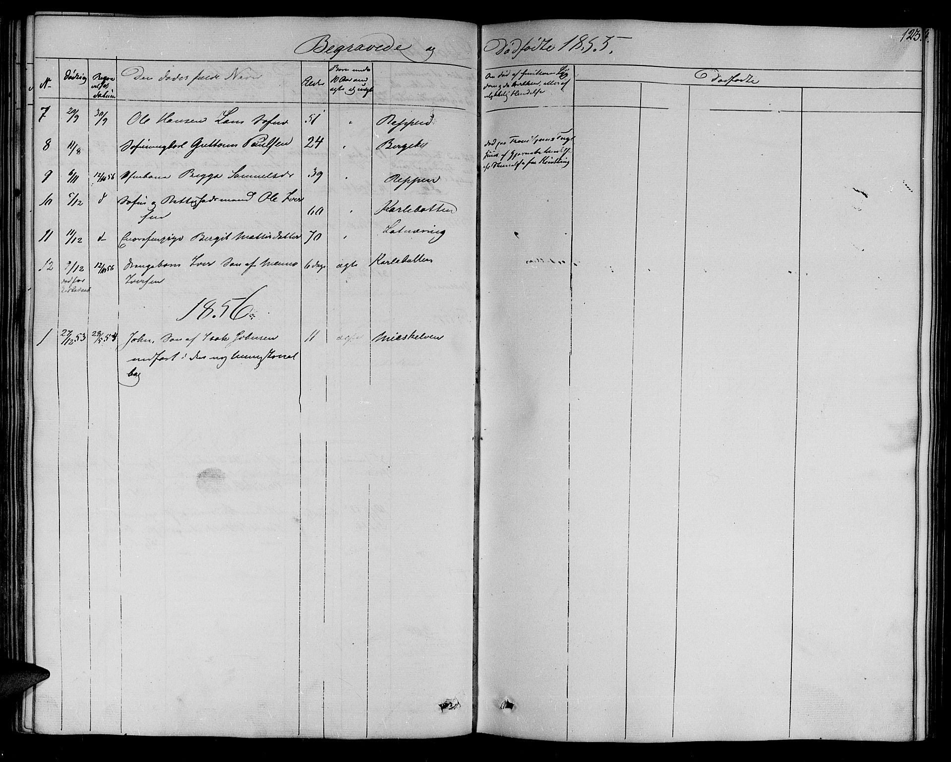 Nesseby sokneprestkontor, SATØ/S-1330/H/Ha/L0001kirke: Parish register (official) no. 1, 1838-1855, p. 123