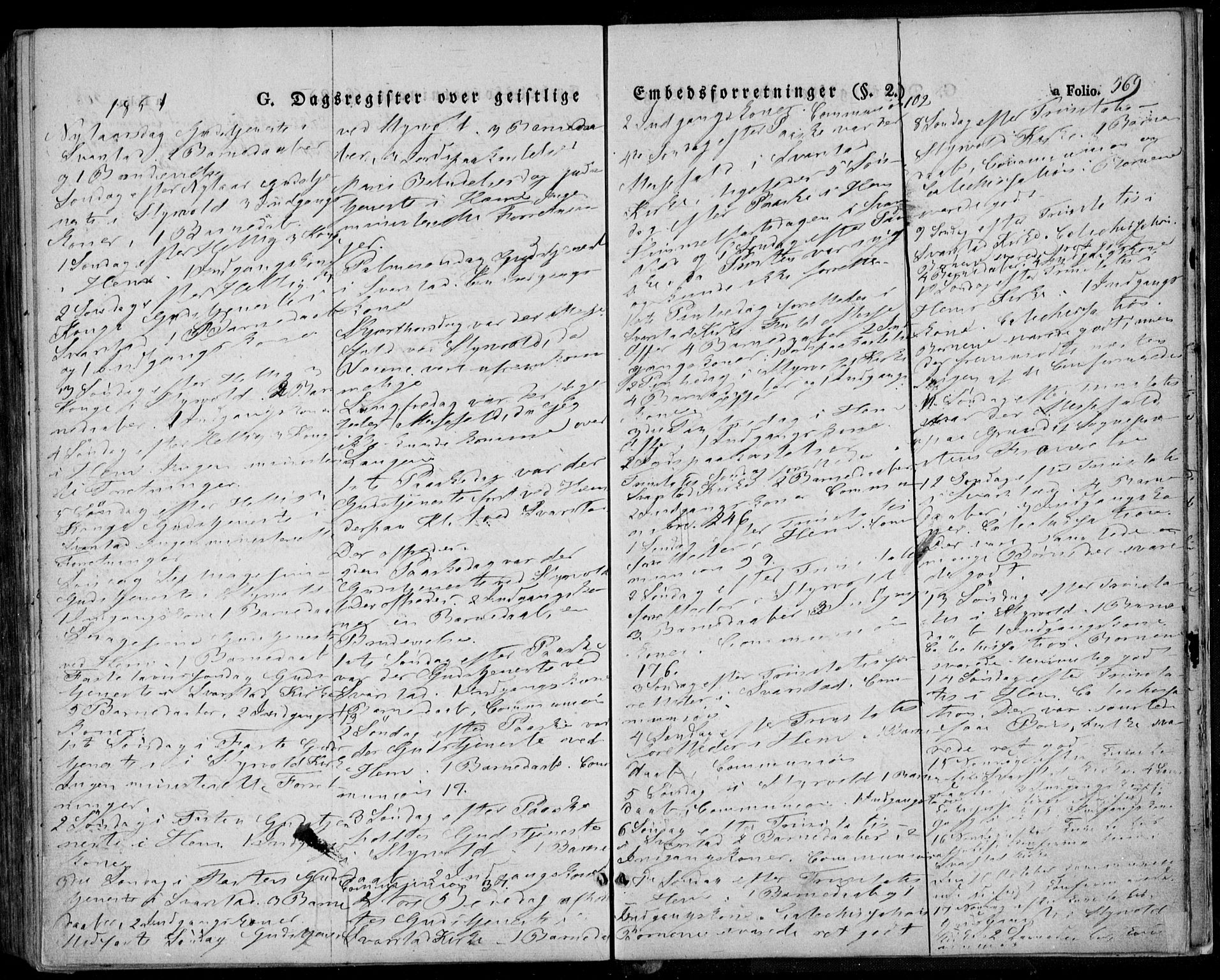 Lardal kirkebøker, SAKO/A-350/F/Fa/L0006: Parish register (official) no. I 6, 1835-1860, p. 569