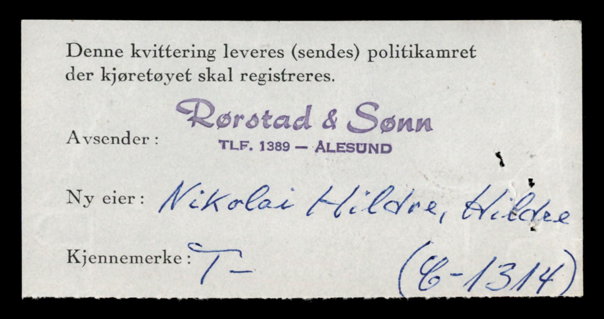 Møre og Romsdal vegkontor - Ålesund trafikkstasjon, AV/SAT-A-4099/F/Fe/L0049: Registreringskort for kjøretøy T 14864 - T 18613, 1927-1998, p. 276