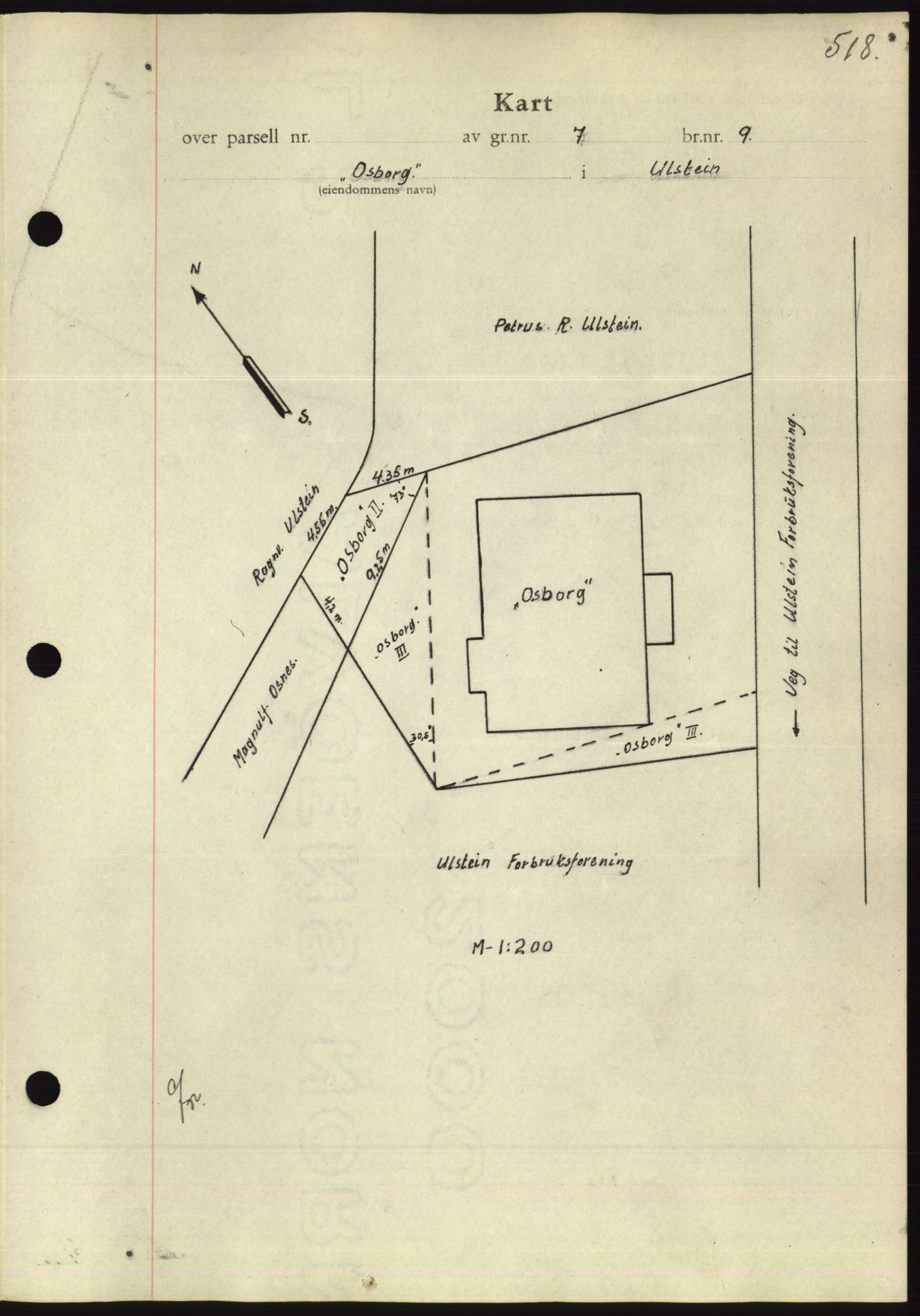 Søre Sunnmøre sorenskriveri, AV/SAT-A-4122/1/2/2C/L0061: Mortgage book no. 55, 1936-1936, Diary no: : 1611/1936