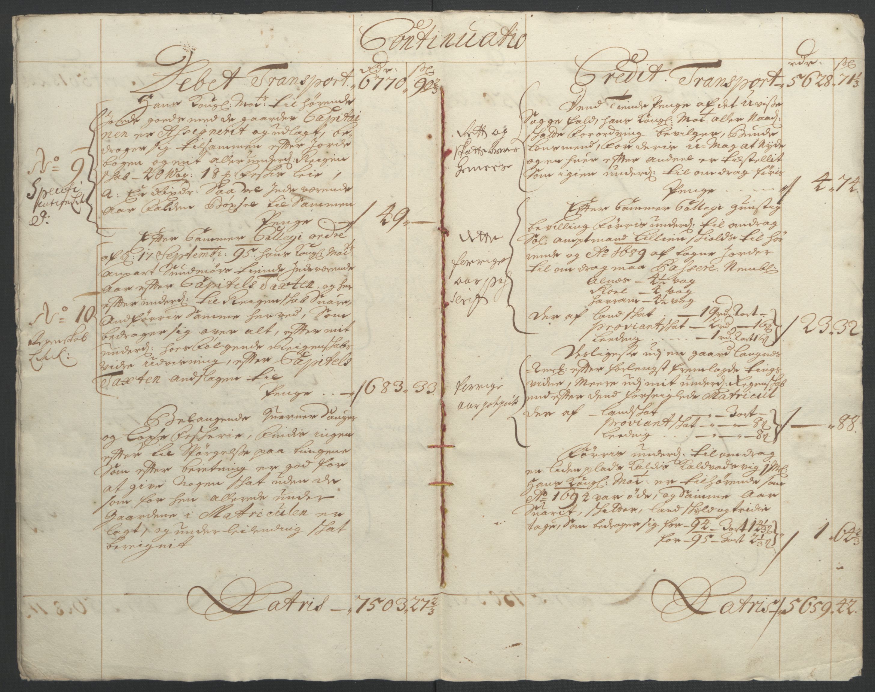 Rentekammeret inntil 1814, Reviderte regnskaper, Fogderegnskap, AV/RA-EA-4092/R54/L3555: Fogderegnskap Sunnmøre, 1694-1695, p. 188