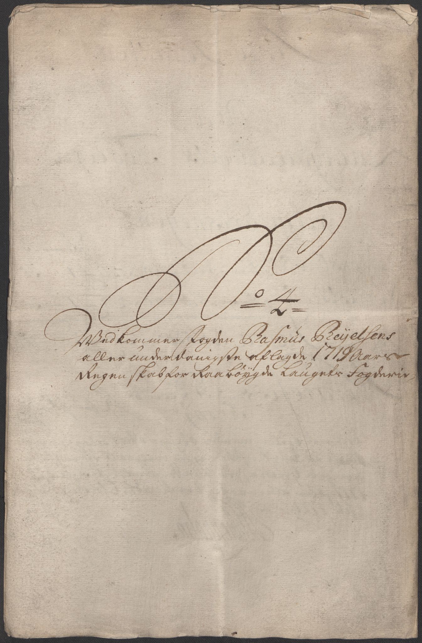 Rentekammeret inntil 1814, Reviderte regnskaper, Fogderegnskap, AV/RA-EA-4092/R40/L2453: Fogderegnskap Råbyggelag, 1718-1719, p. 287