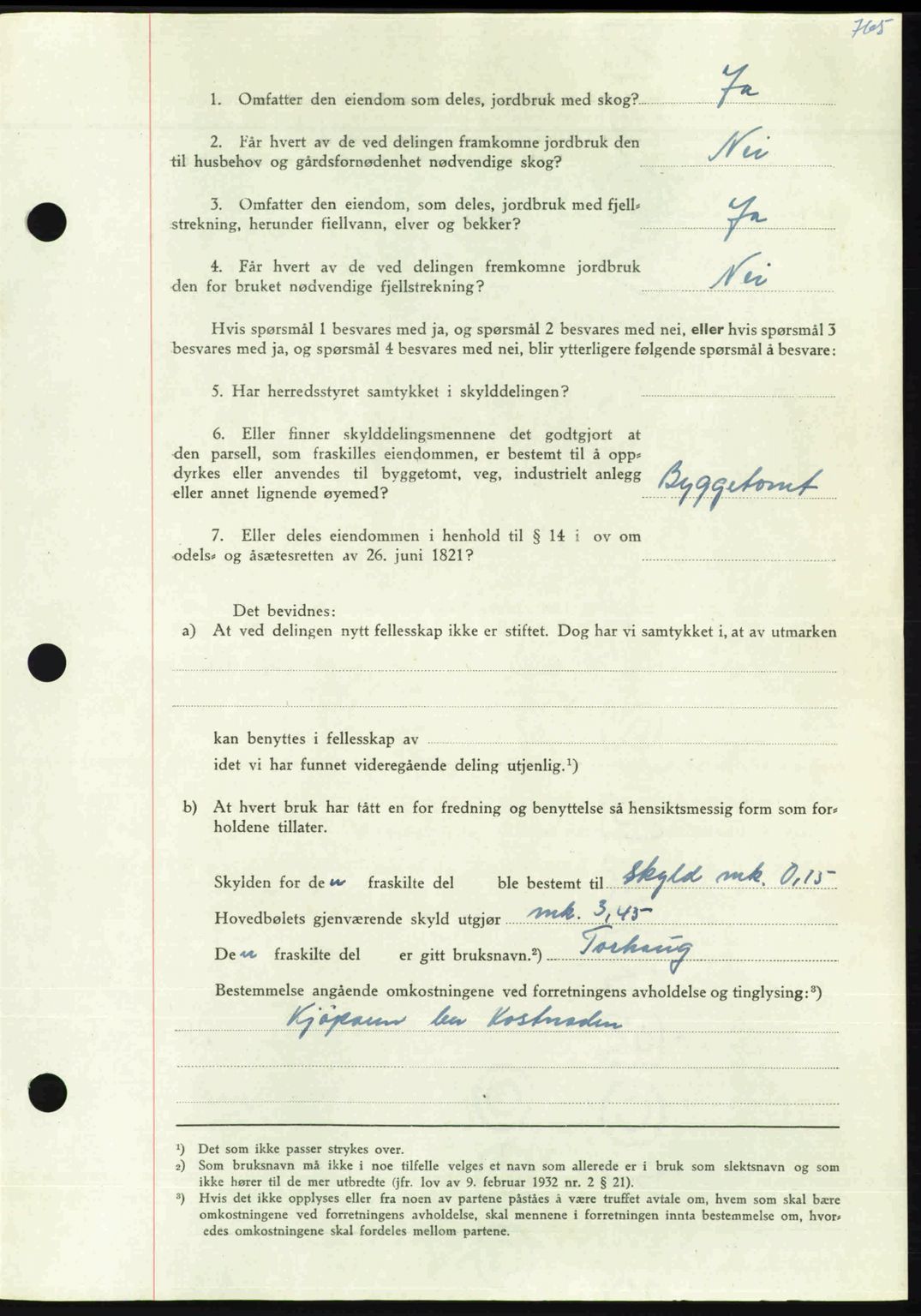 Nordmøre sorenskriveri, AV/SAT-A-4132/1/2/2Ca: Mortgage book no. A114, 1950-1950, Diary no: : 1147/1950