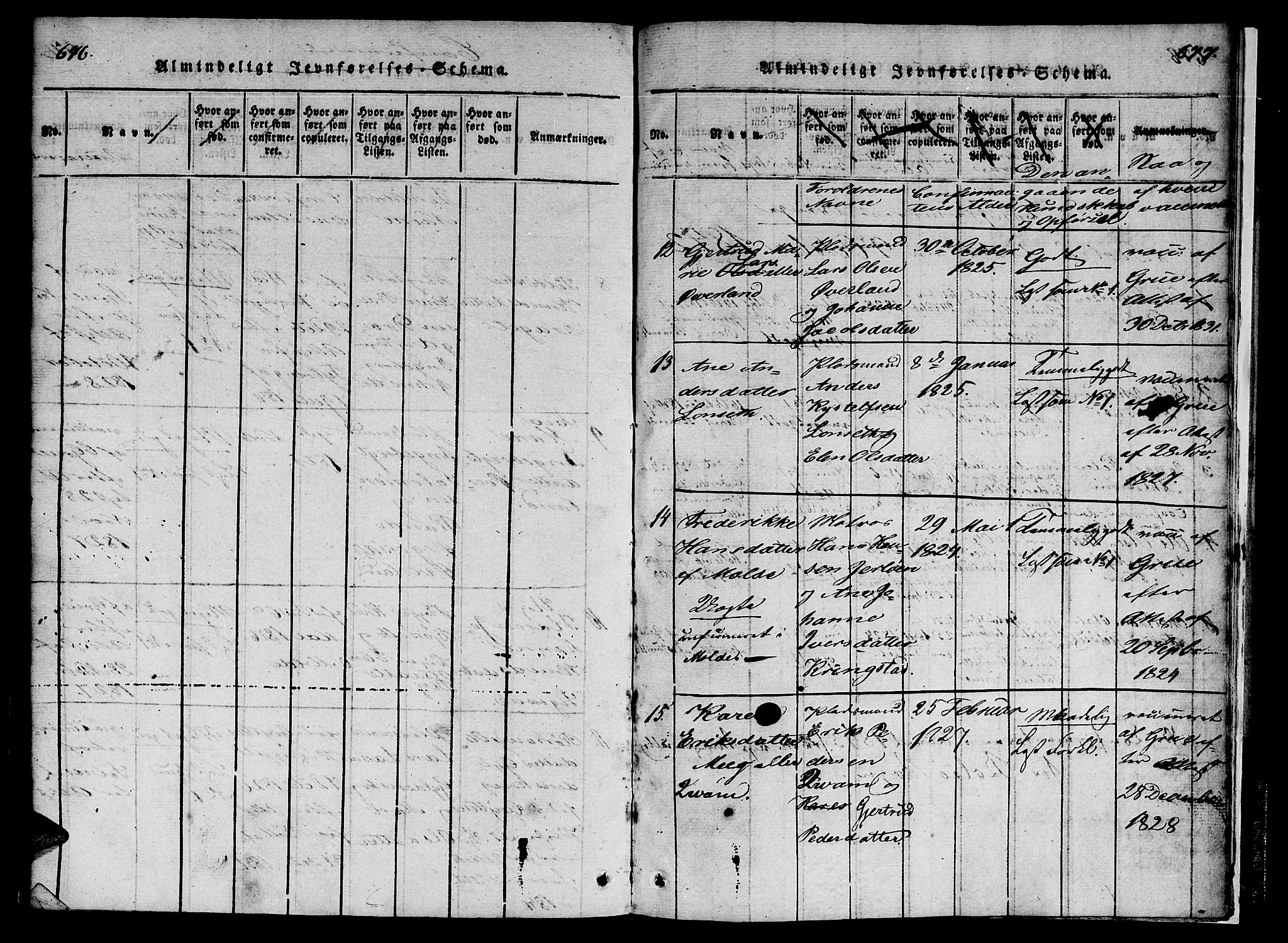 Ministerialprotokoller, klokkerbøker og fødselsregistre - Møre og Romsdal, AV/SAT-A-1454/555/L0652: Parish register (official) no. 555A03, 1817-1843, p. 676-677