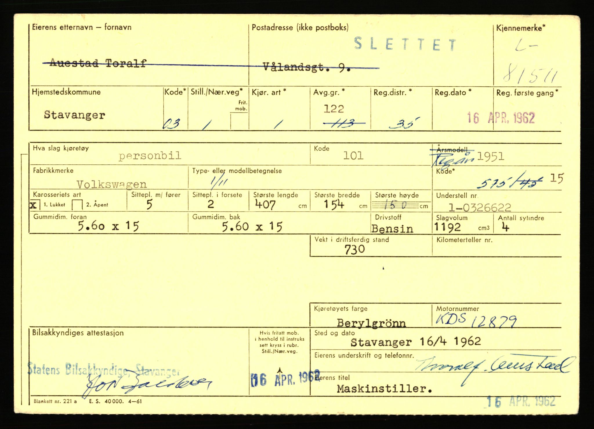 Stavanger trafikkstasjon, AV/SAST-A-101942/0/F/L0071: L-80500 - L-82199, 1930-1971, p. 1749