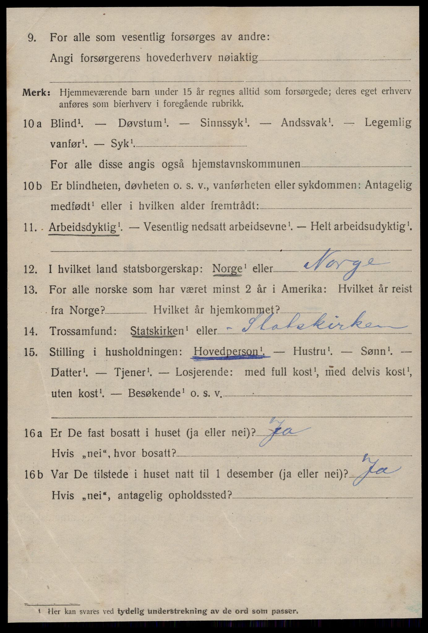 SAT, 1920 census for Ålesund, 1920, p. 17631