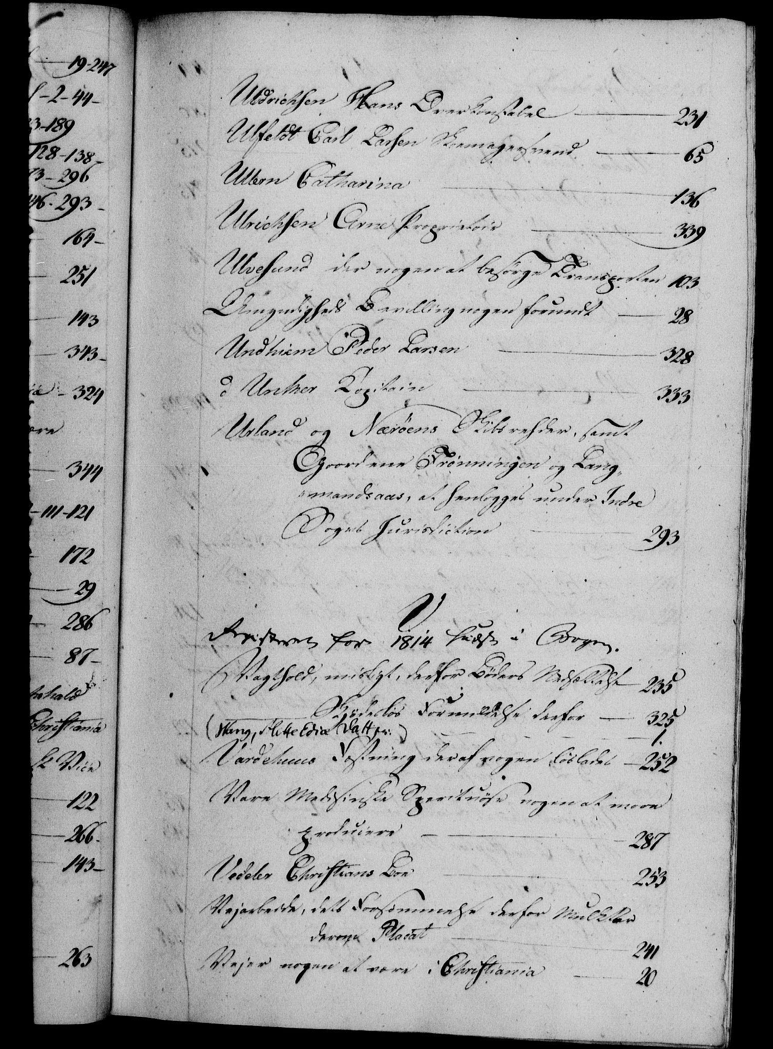 Danske Kanselli 1800-1814, AV/RA-EA-3024/H/Hf/Hfb/Hfba/L0005: Registranter, 1811-1814