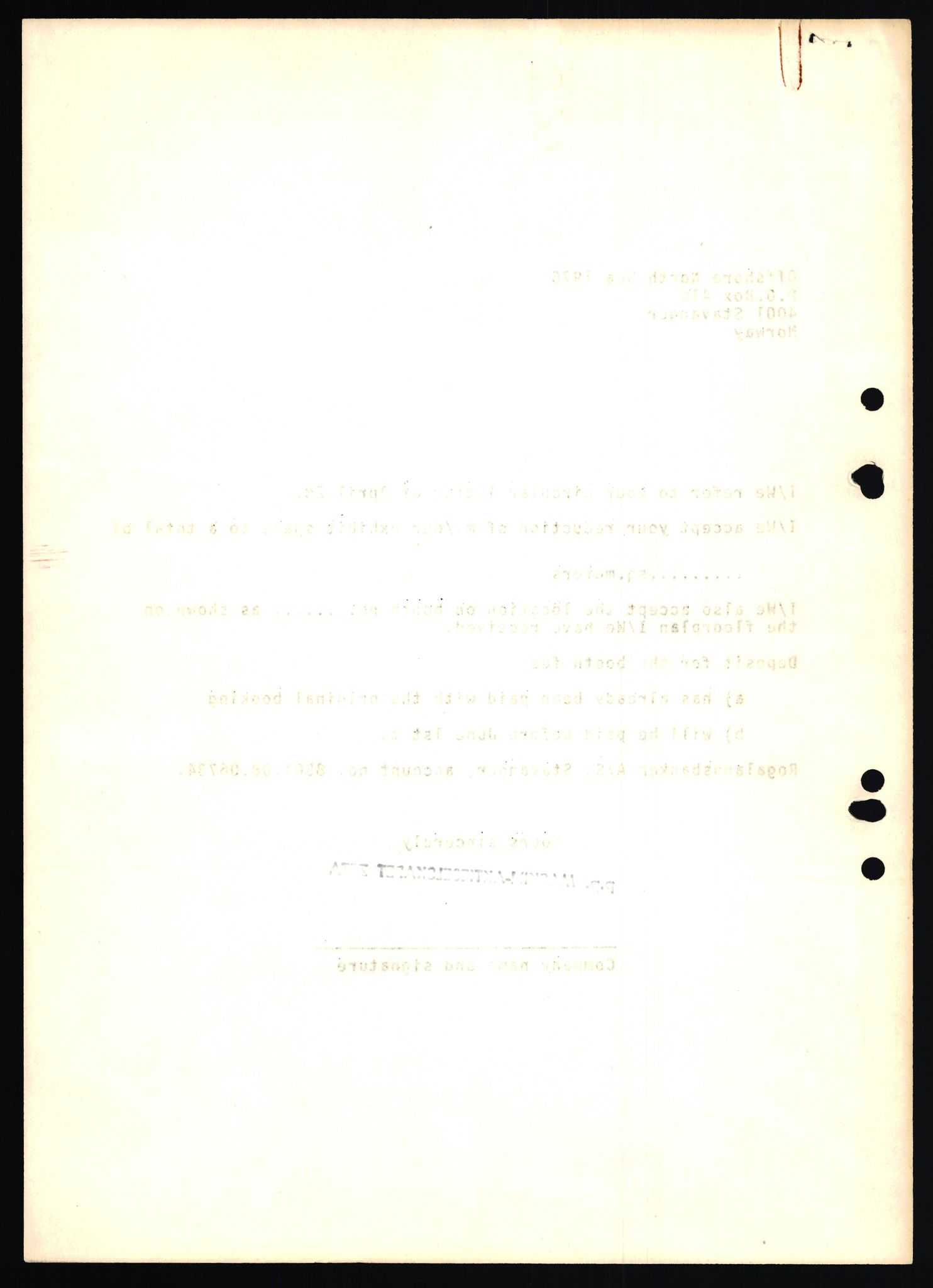 Pa 1716 - Stiftelsen Offshore Northern Seas, AV/SAST-A-102319/F/Fb/L0002: Søknadsskjemaer, 1975-1978, p. 17