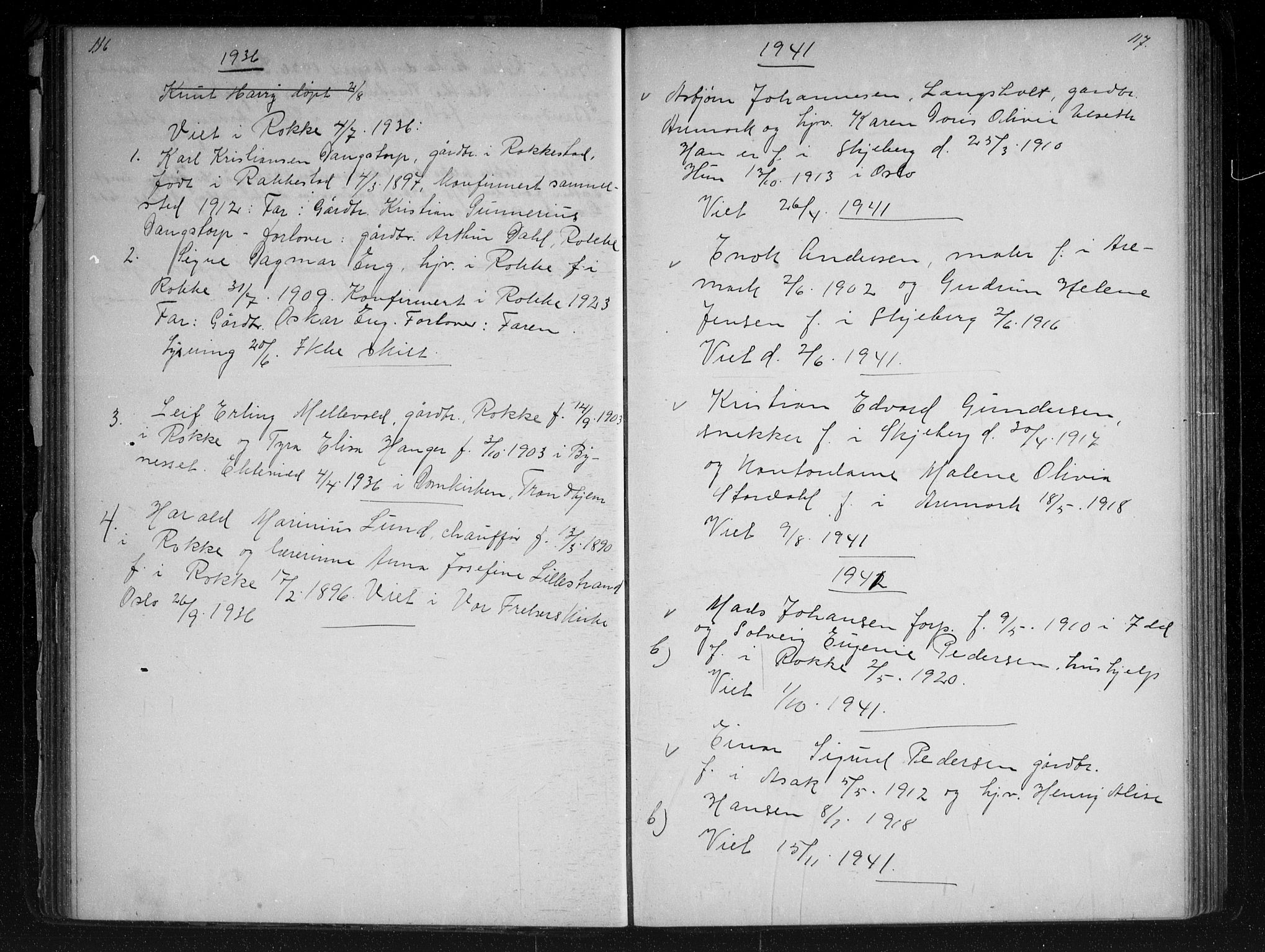 Berg prestekontor Kirkebøker, AV/SAO-A-10902/G/Gc/L0003: Parish register (copy) no. III 3, 1887-1958, p. 116-117