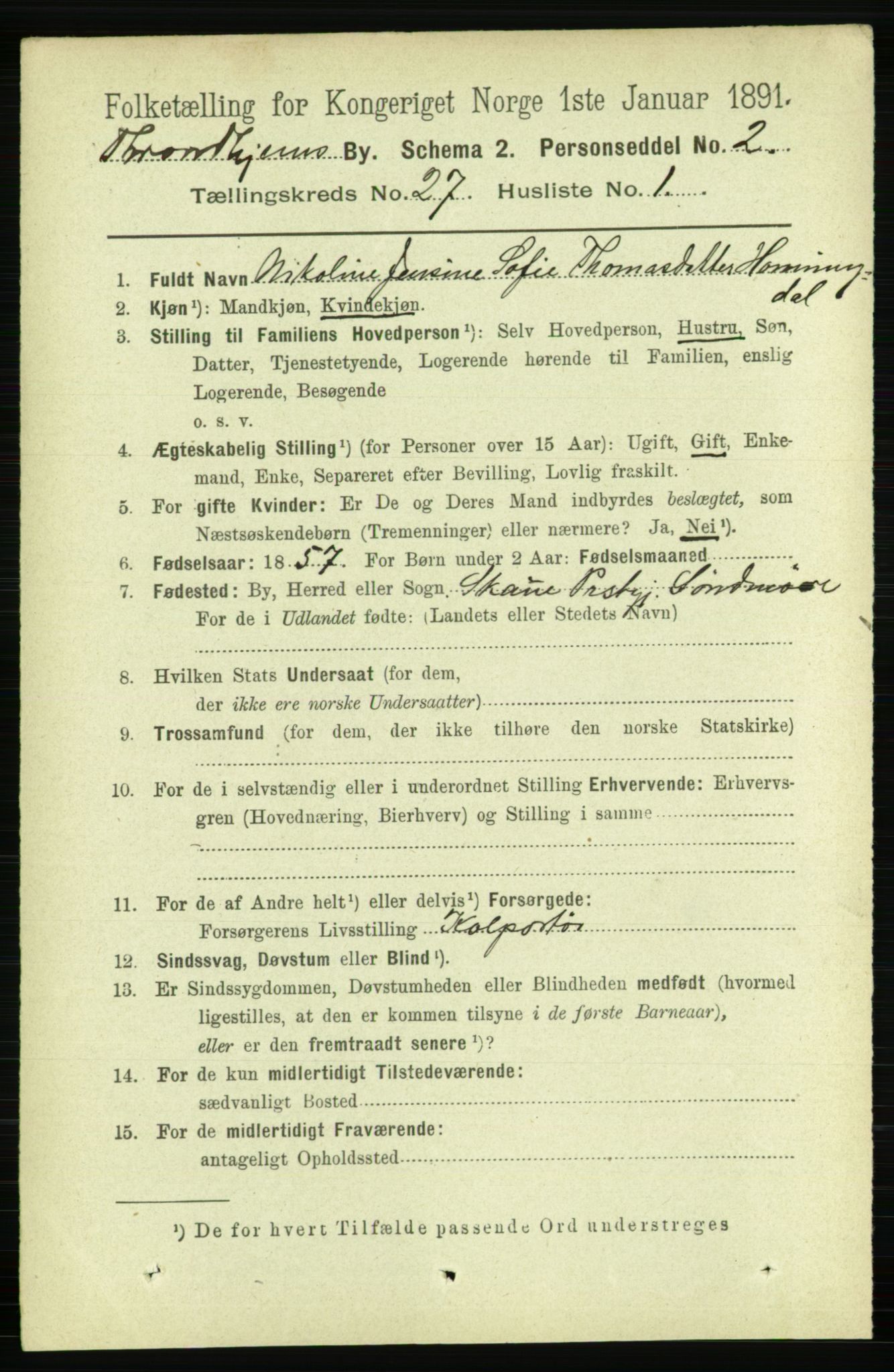 RA, 1891 census for 1601 Trondheim, 1891, p. 20242