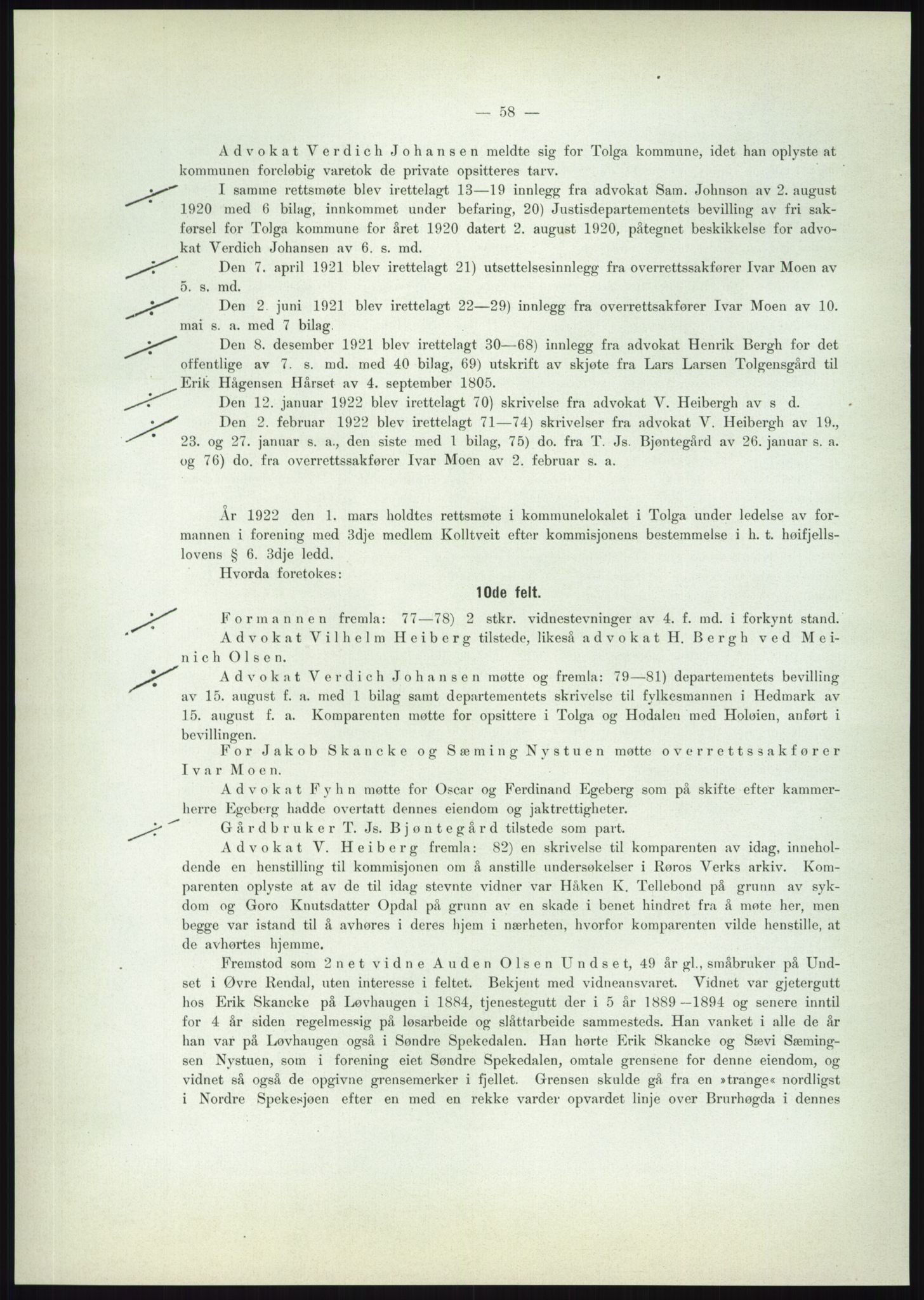 Høyfjellskommisjonen, AV/RA-S-1546/X/Xa/L0001: Nr. 1-33, 1909-1953, p. 4322