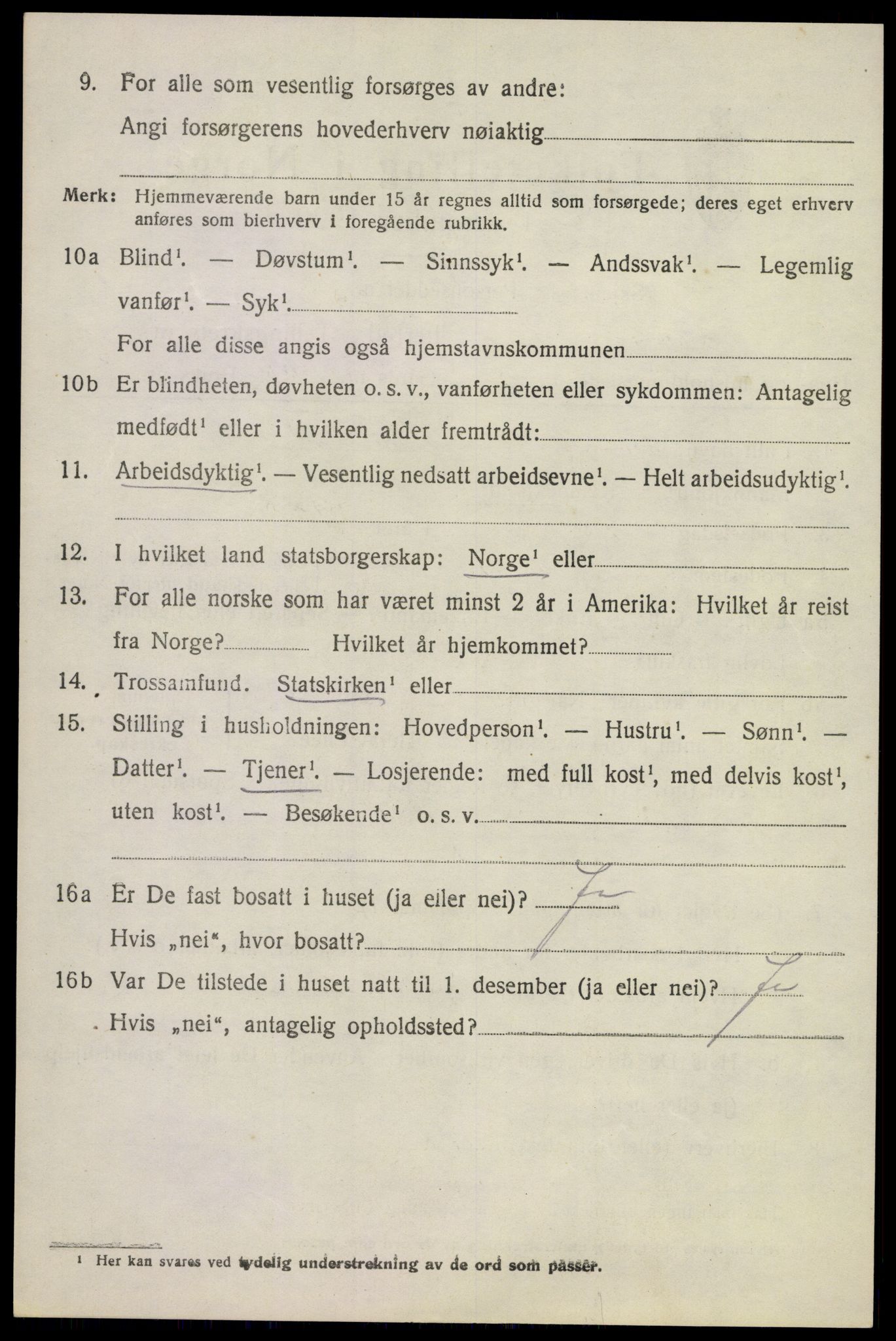 SAKO, 1920 census for Lier, 1920, p. 23277