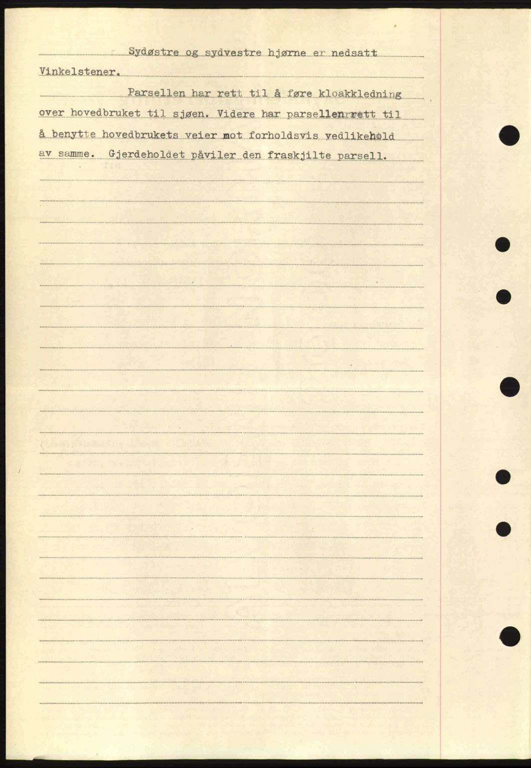 Nordre Sunnmøre sorenskriveri, SAT/A-0006/1/2/2C/2Ca: Mortgage book no. A11, 1941-1941, Diary no: : 1352/1941