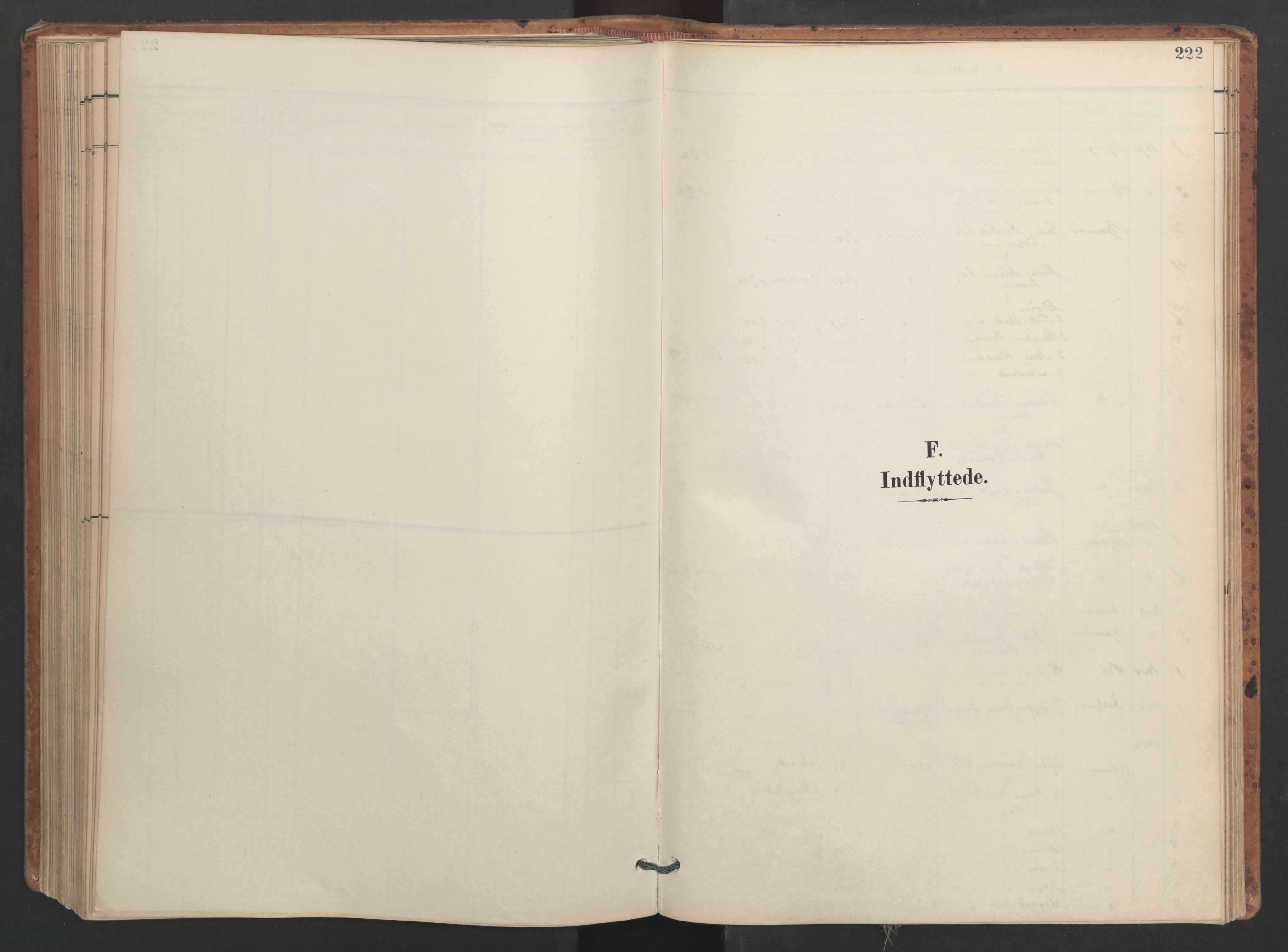 Ministerialprotokoller, klokkerbøker og fødselsregistre - Sør-Trøndelag, AV/SAT-A-1456/655/L0681: Parish register (official) no. 655A10, 1895-1907, p. 222