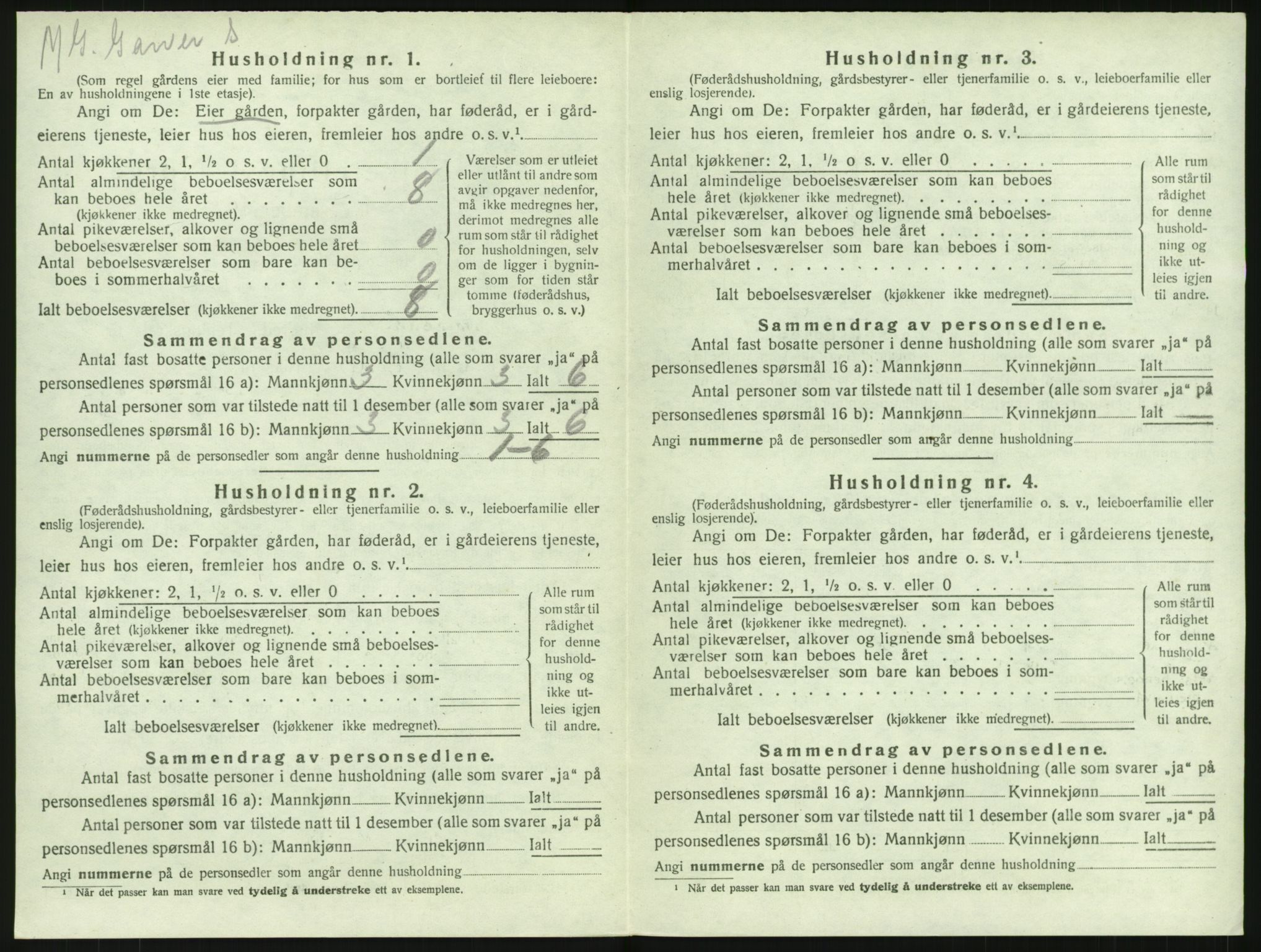 SAKO, 1920 census for Lardal, 1920, p. 700
