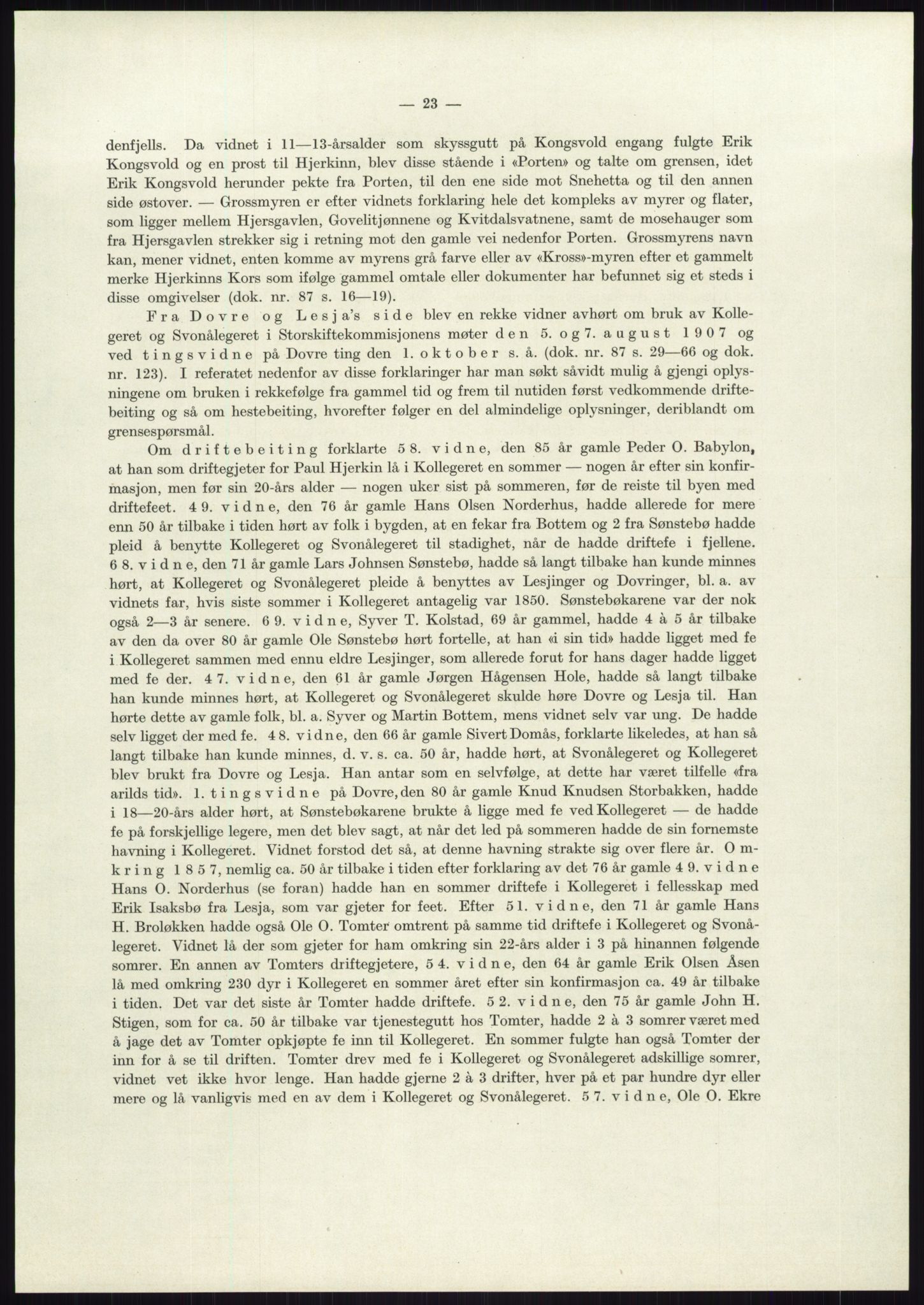 Høyfjellskommisjonen, AV/RA-S-1546/X/Xa/L0001: Nr. 1-33, 1909-1953, p. 3697