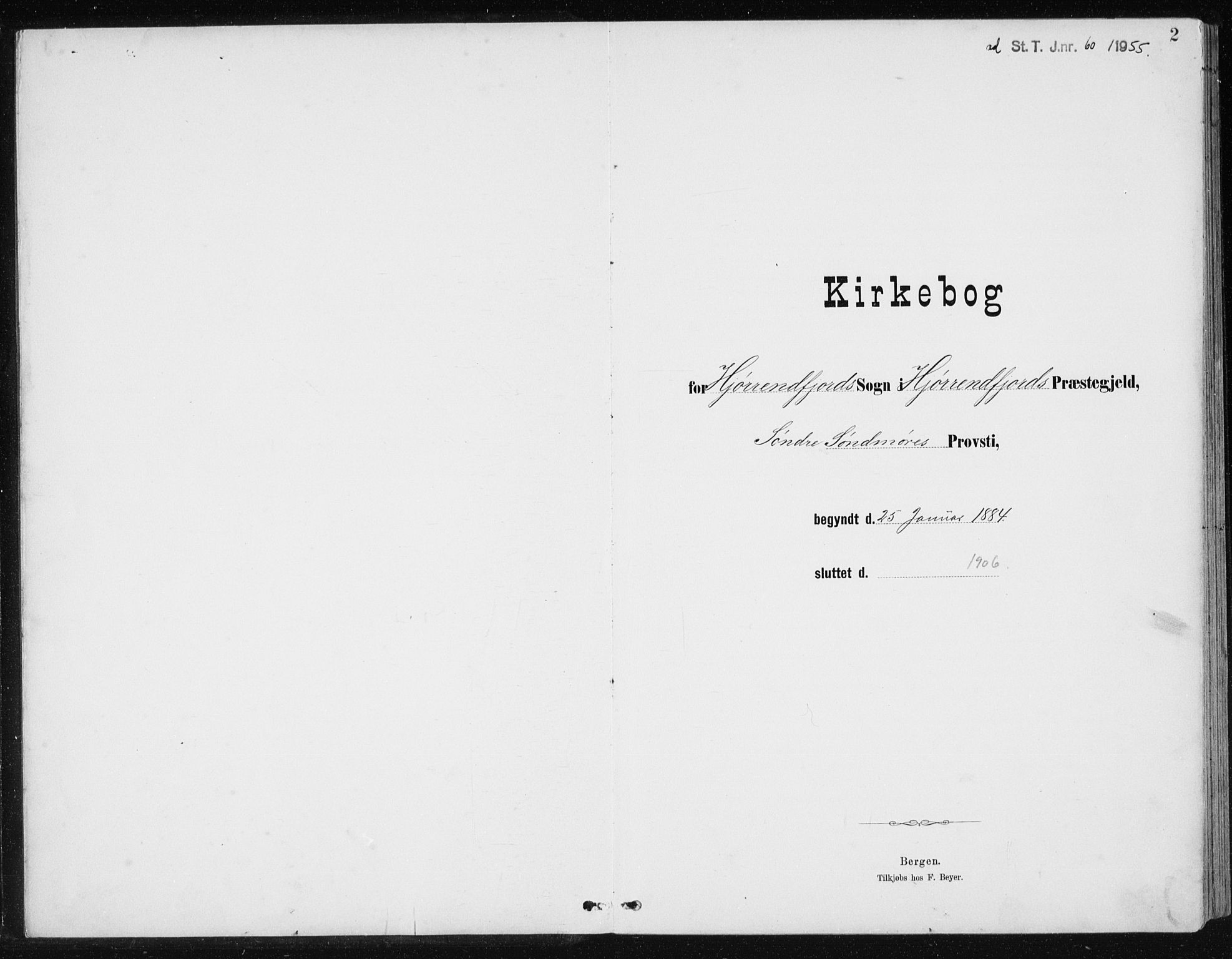 Ministerialprotokoller, klokkerbøker og fødselsregistre - Møre og Romsdal, AV/SAT-A-1454/515/L0215: Parish register (copy) no. 515C02, 1884-1906, p. 2