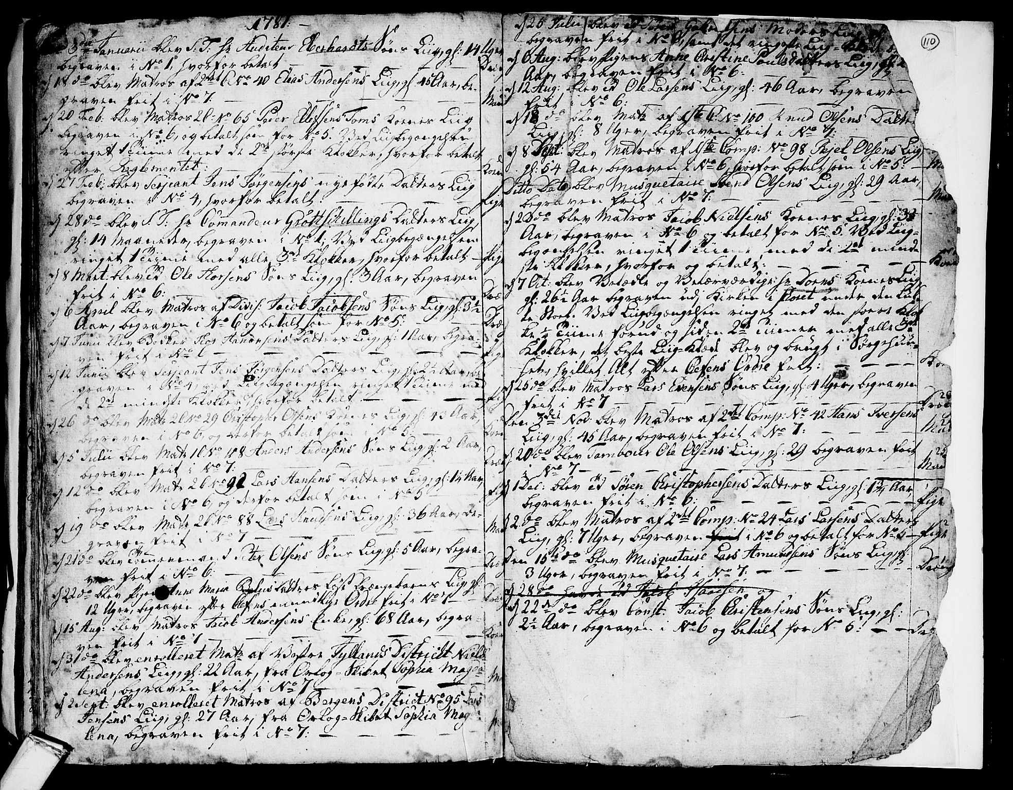 Stavern kirkebøker, SAKO/A-318/F/Fa/L0001: Parish register (official) no. 1, 1756-1782, p. 110