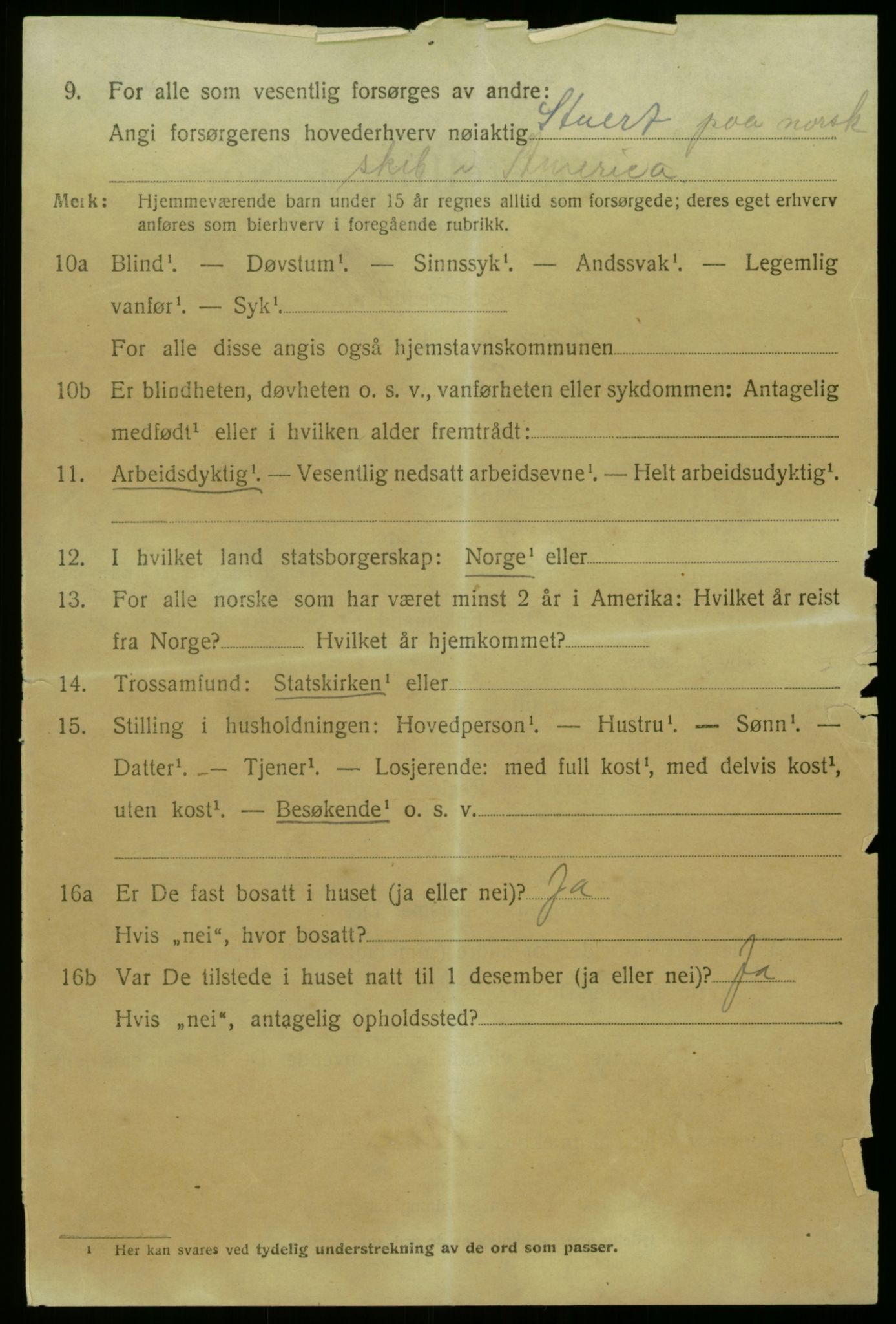 SAB, 1920 census for Fana, 1920, p. 23808