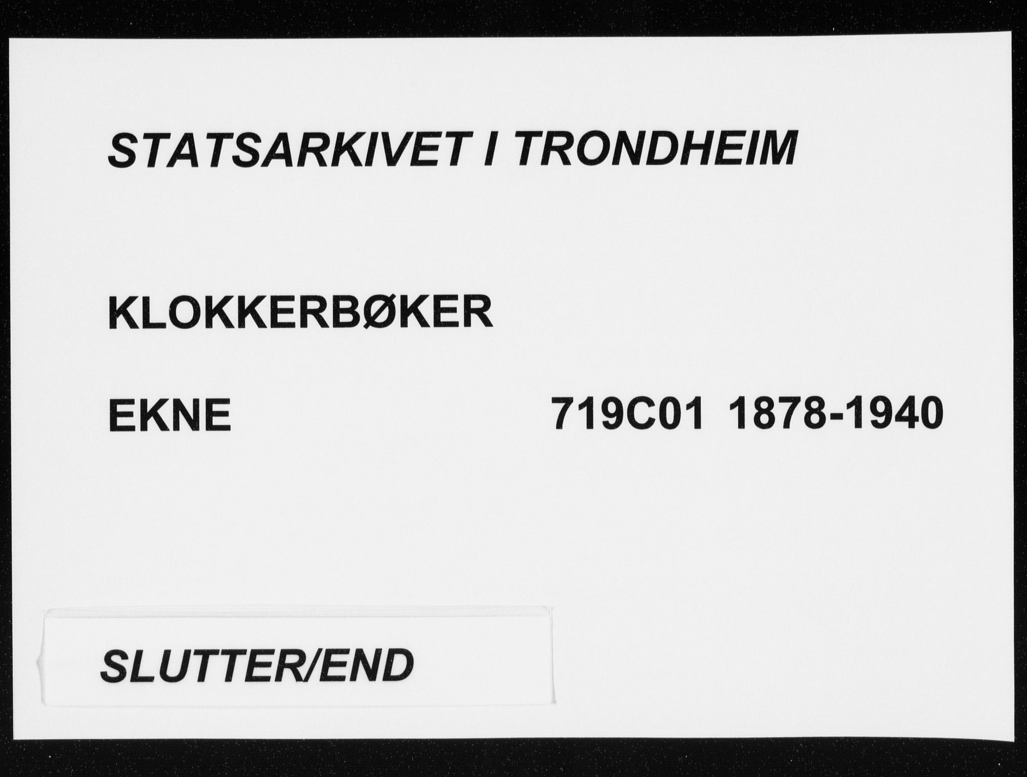 Ministerialprotokoller, klokkerbøker og fødselsregistre - Nord-Trøndelag, SAT/A-1458/719/L0180: Parish register (copy) no. 719C01, 1878-1940