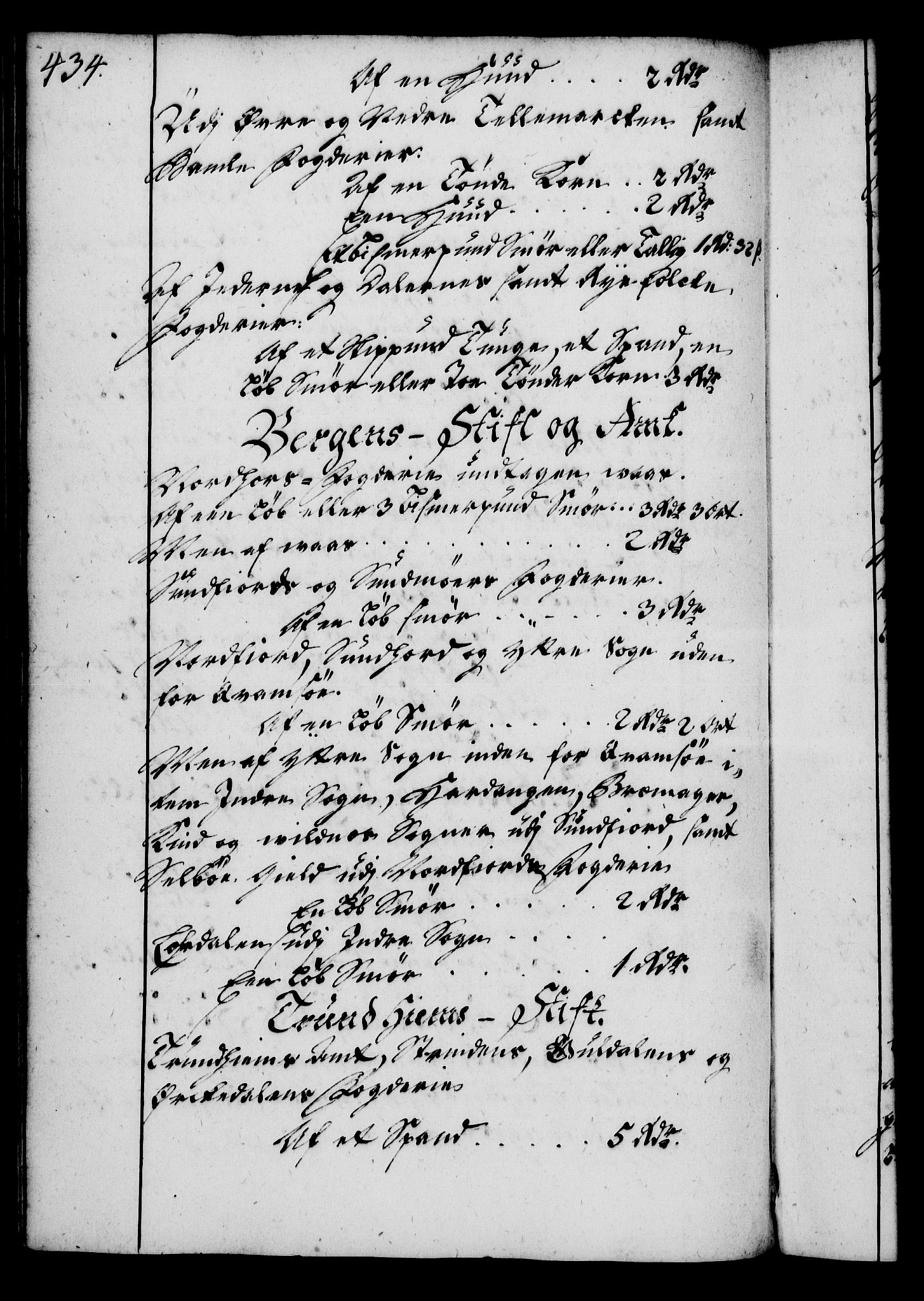 Rentekammeret, Kammerkanselliet, RA/EA-3111/G/Gg/Gga/L0004: Norsk ekspedisjonsprotokoll med register (merket RK 53.4), 1734-1741, p. 434