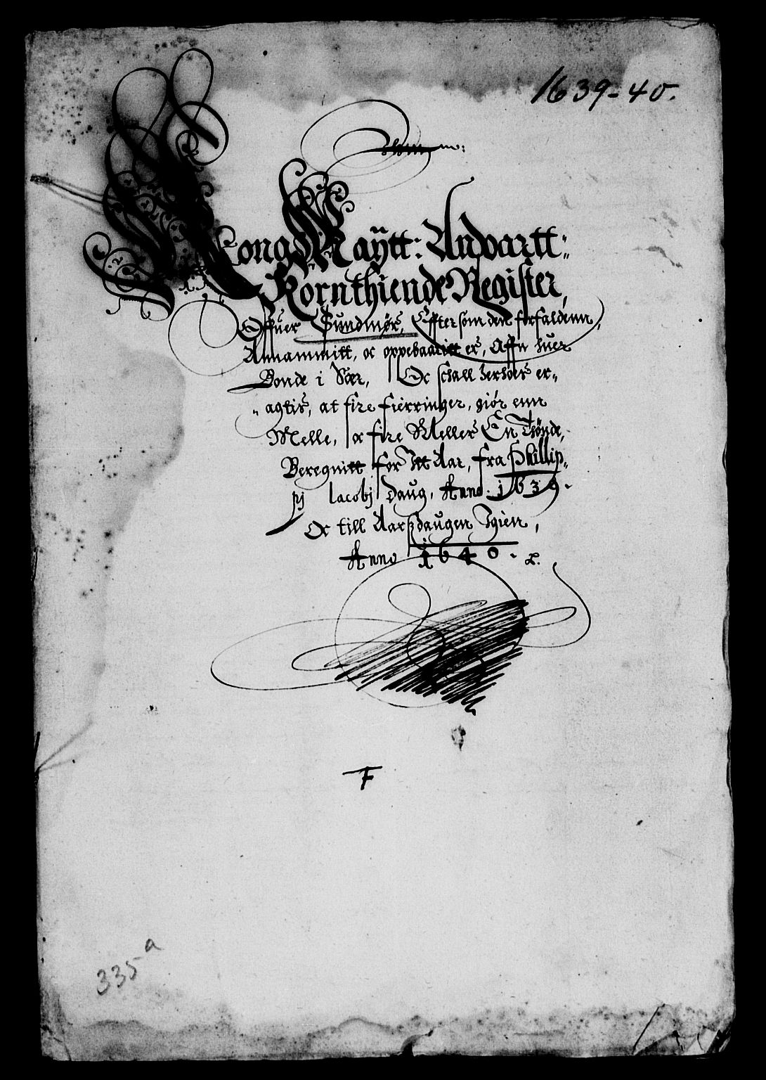 Rentekammeret inntil 1814, Reviderte regnskaper, Lensregnskaper, AV/RA-EA-5023/R/Rb/Rbt/L0084: Bergenhus len, 1638-1640