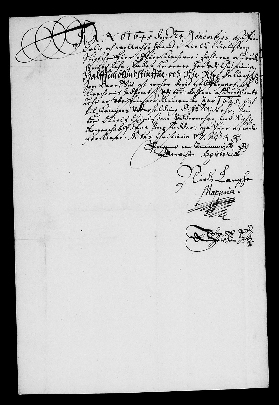 Rentekammeret inntil 1814, Reviderte regnskaper, Lensregnskaper, AV/RA-EA-5023/R/Rb/Rbw/L0086: Trondheim len, 1645-1647