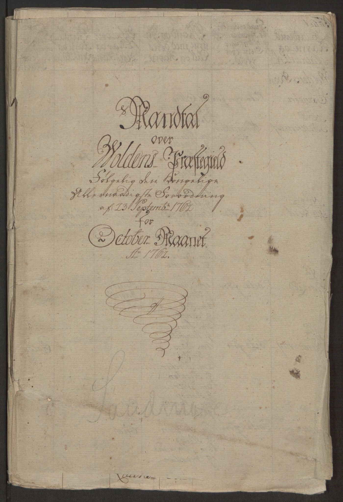 Rentekammeret inntil 1814, Realistisk ordnet avdeling, RA/EA-4070/Ol/L0019: [Gg 10]: Ekstraskatten, 23.09.1762. Sunnmøre, 1762-1763, p. 305