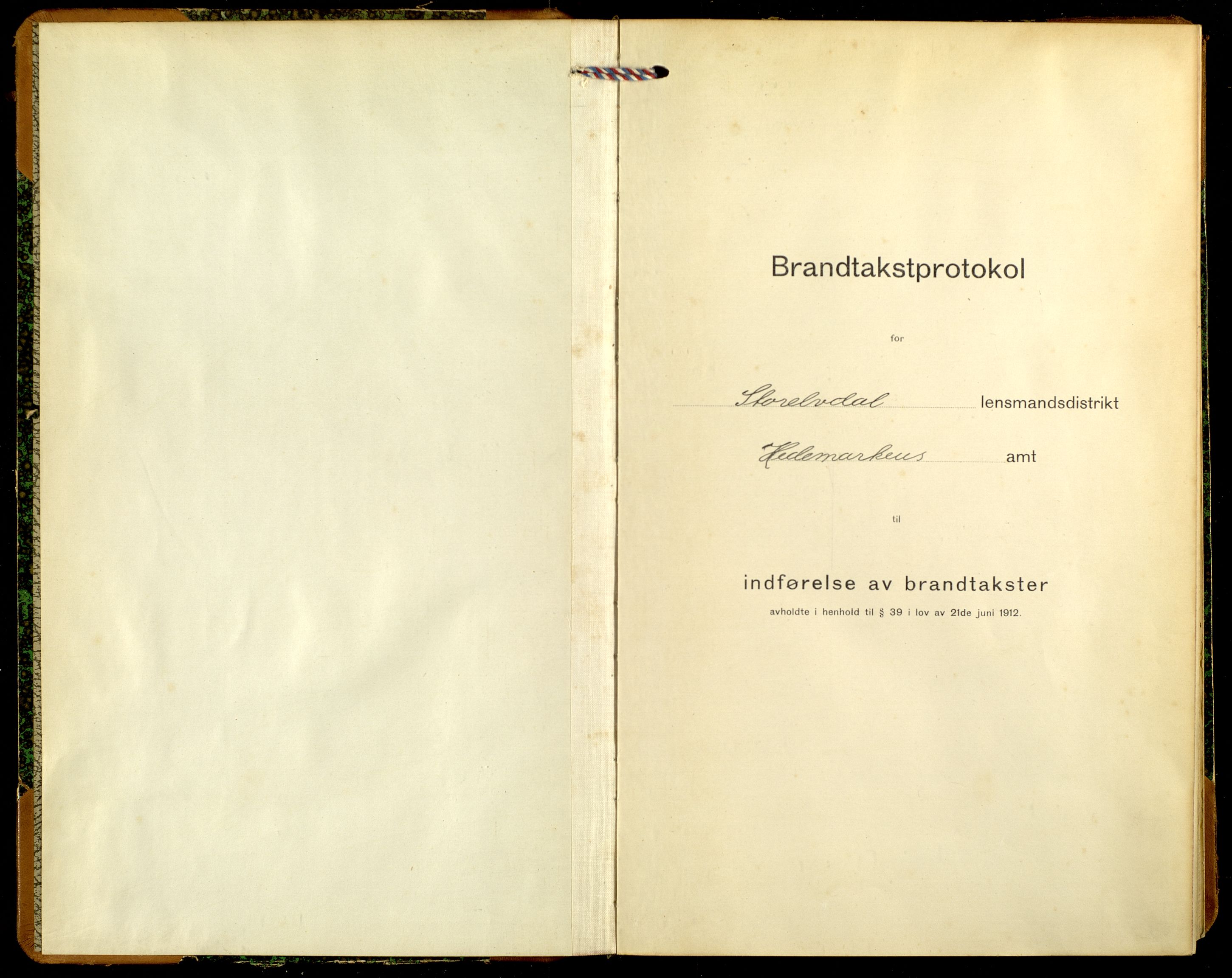 Norges Brannkasse, Stor-Elvdal, AV/SAH-NBRANS-023/F/L0015: Branntakstprotokoll, 1918-1921