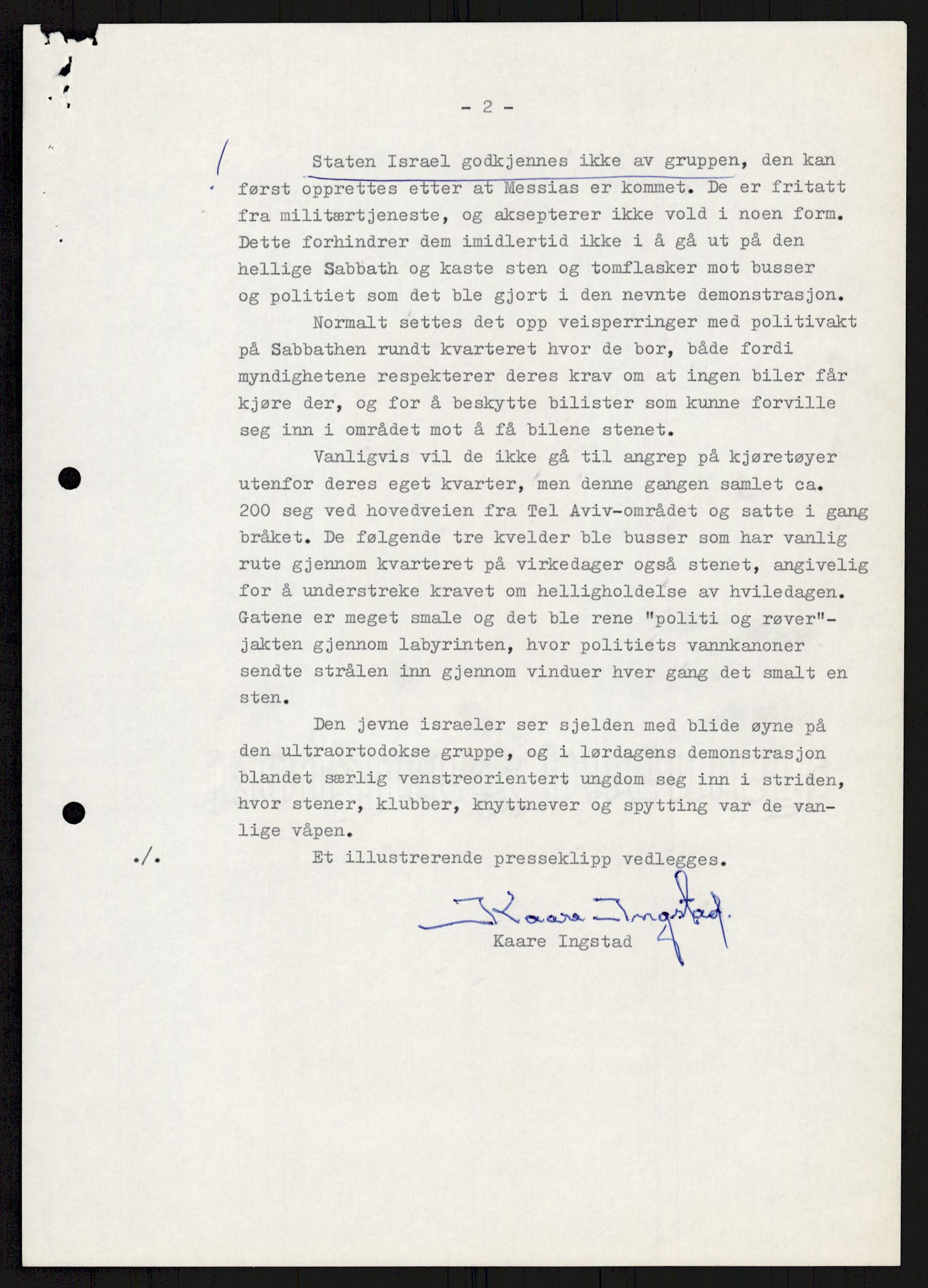 Utenriksdepartementet, hovedarkiv, AV/RA-S-6794/D/Db/Dba/L0776/0003: Verdenspolitikk. Fremmede staters politikk (G.L.) / Israel: Politikk (2 mapper), 1970-1972, p. 64