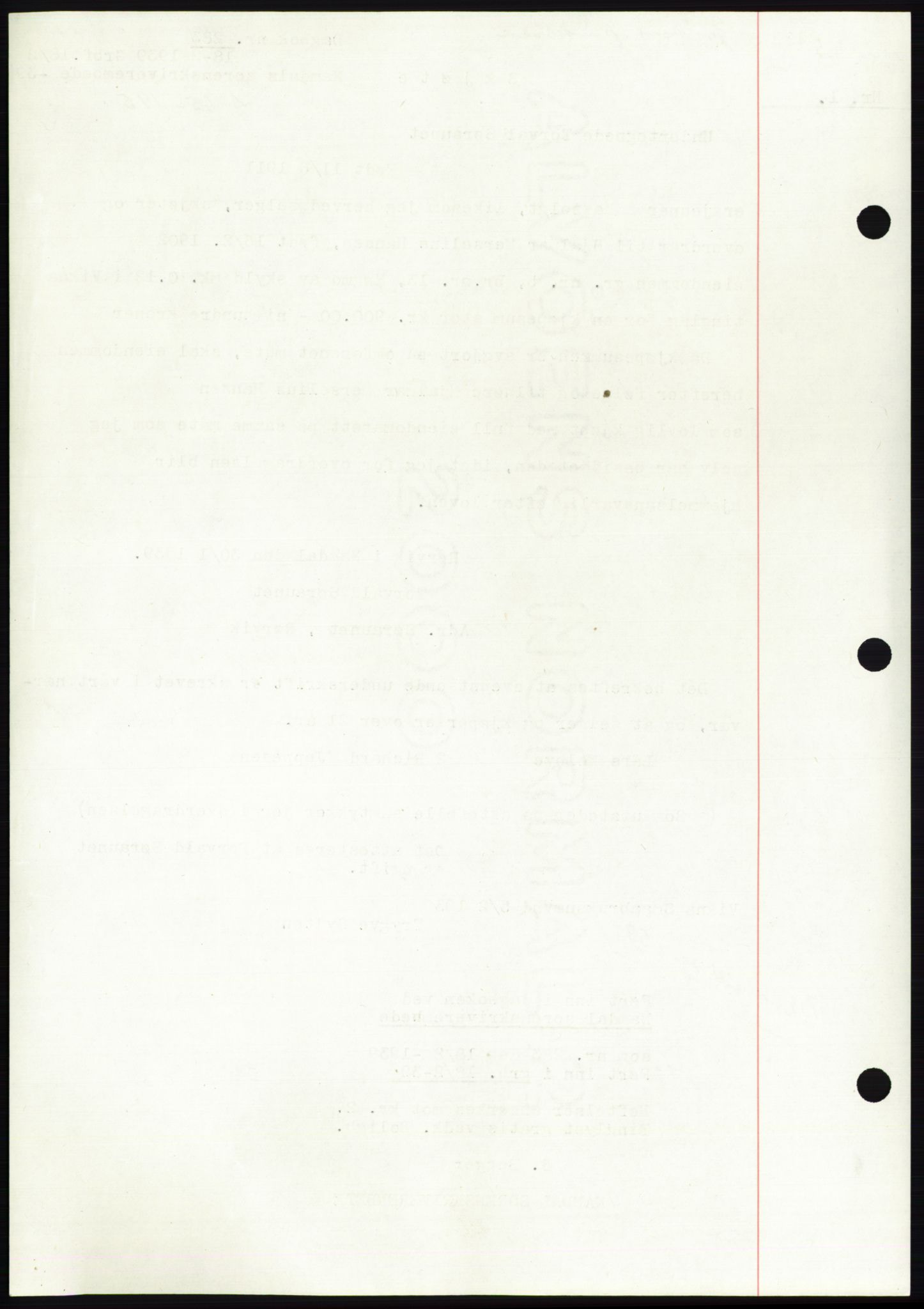 Namdal sorenskriveri, SAT/A-4133/1/2/2C: Mortgage book no. -, 1937-1939, Deed date: 18.02.1939