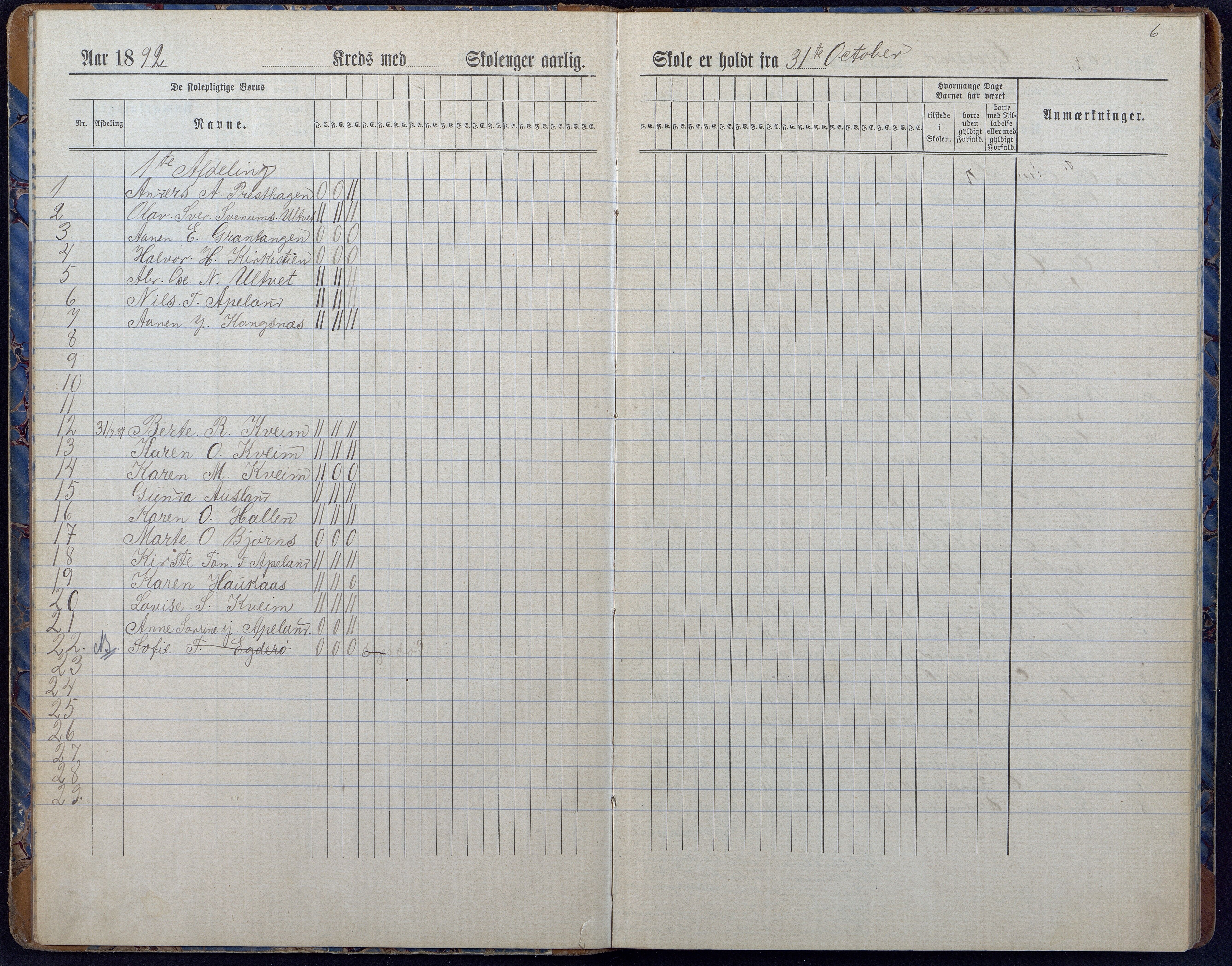 Gjerstad Kommune, Gjerstad Skole, AAKS/KA0911-550a/F01/L0008: Dagbok, 1892-1908, p. 8