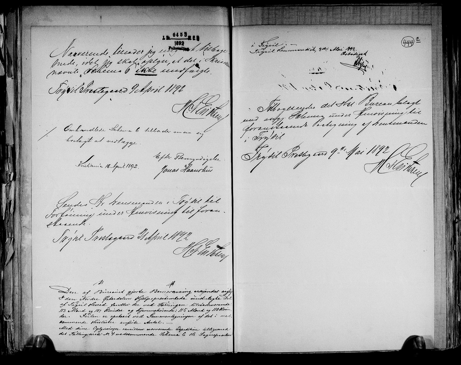 RA, 1891 census for 0428 Trysil, 1891, p. 5