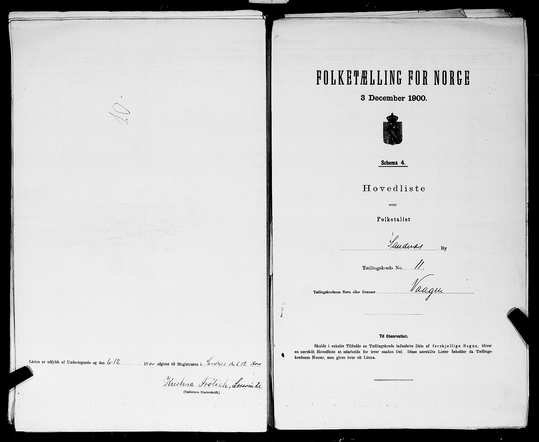 SAST, 1900 census for Sandnes, 1900, p. 37