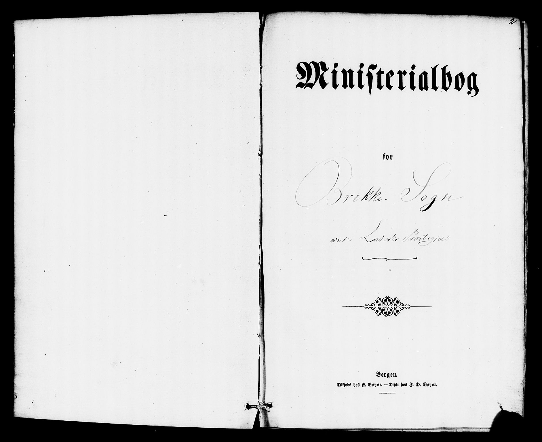 Gulen sokneprestembete, SAB/A-80201/H/Haa/Haac/L0001: Parish register (official) no. C 1, 1859-1881, p. 2