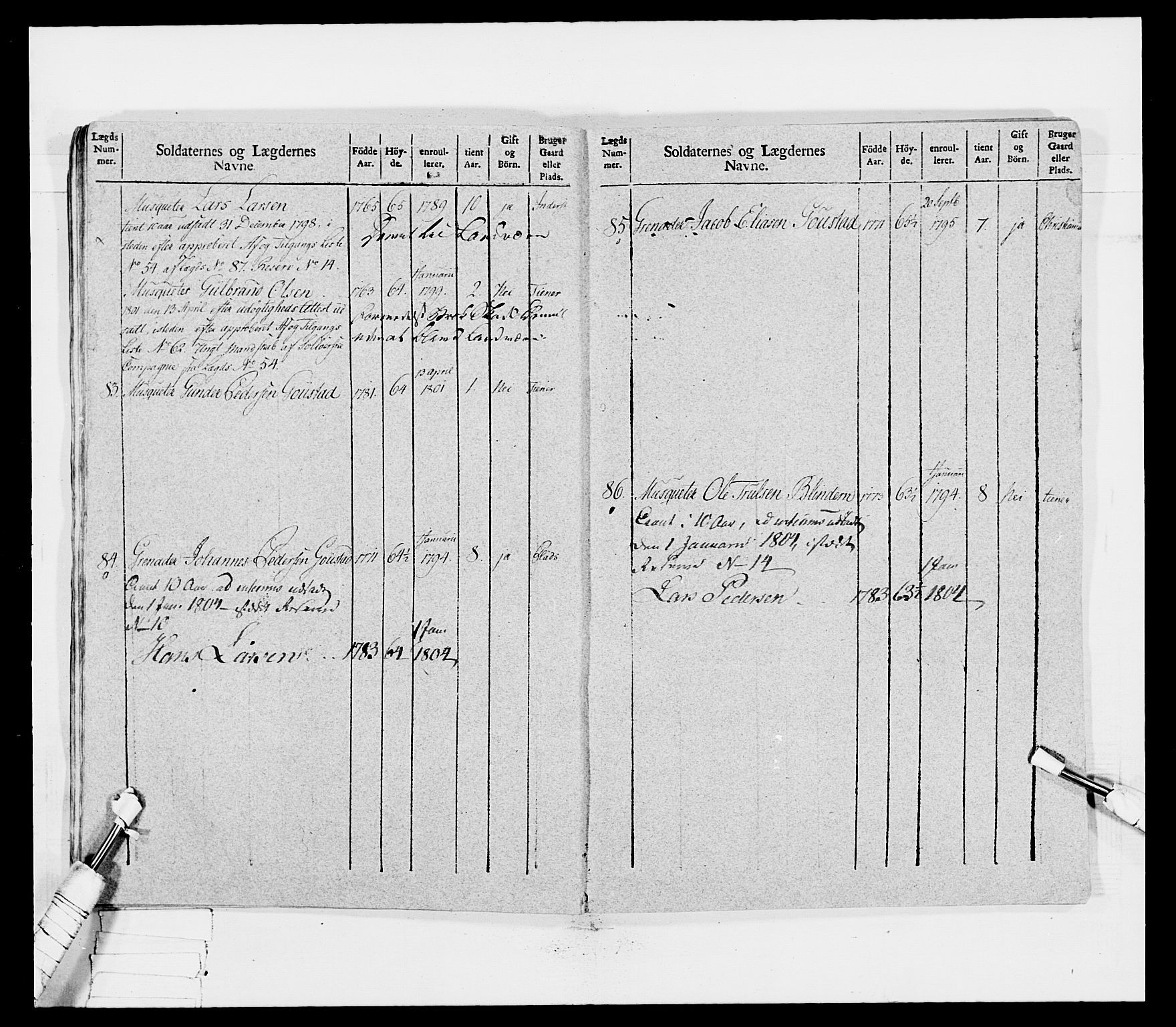 Generalitets- og kommissariatskollegiet, Det kongelige norske kommissariatskollegium, AV/RA-EA-5420/E/Eh/L0031b: Nordafjelske gevorbne infanteriregiment, 1802, p. 441