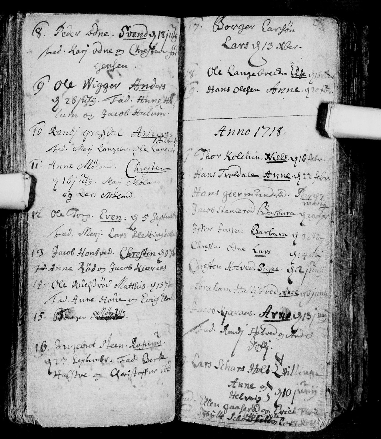 Andebu kirkebøker, AV/SAKO-A-336/F/Fa/L0001: Parish register (official) no. I 1 /1, 1623-1738, p. 42