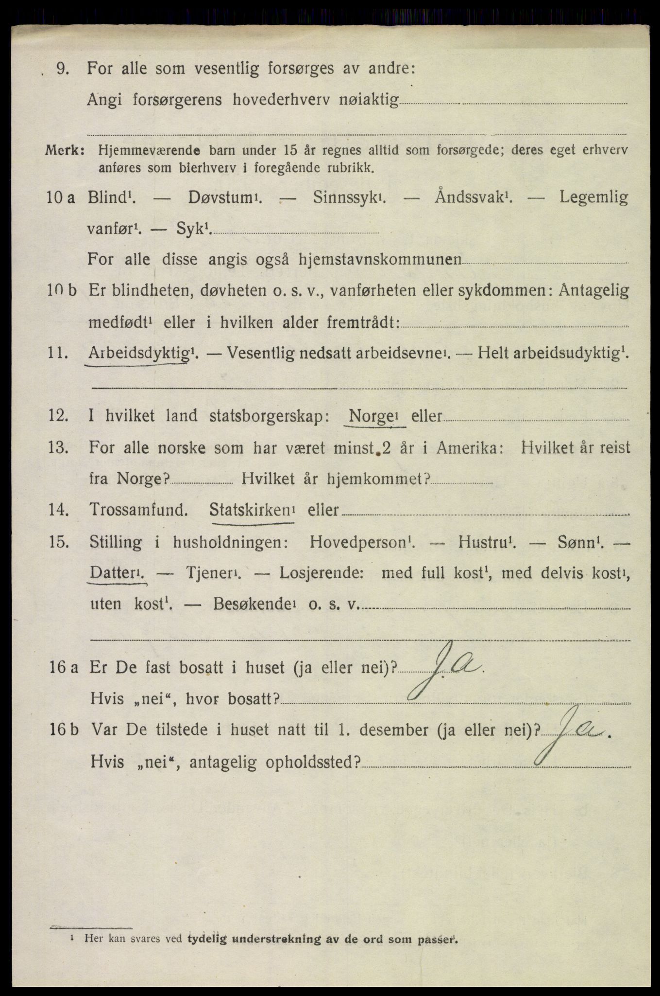 SAH, 1920 census for Ringsaker, 1920, p. 4939