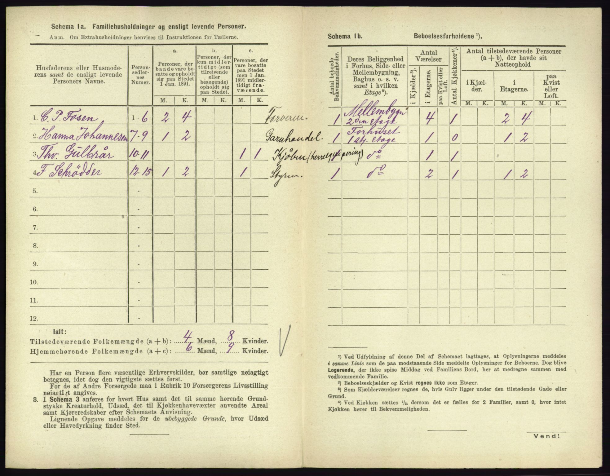 RA, 1891 census for 0705 Tønsberg, 1891, p. 417