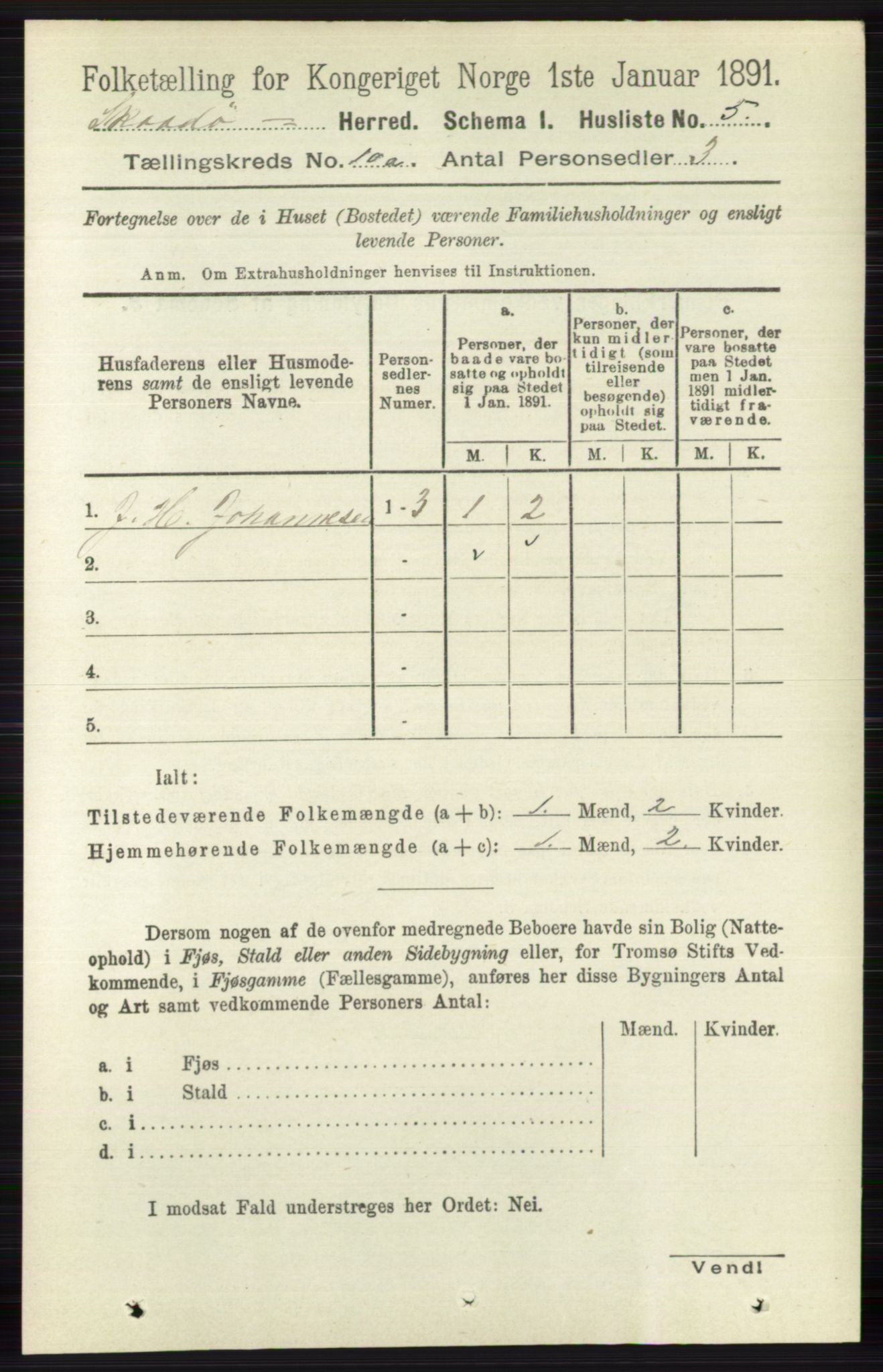 RA, 1891 census for 0815 Skåtøy, 1891, p. 4018