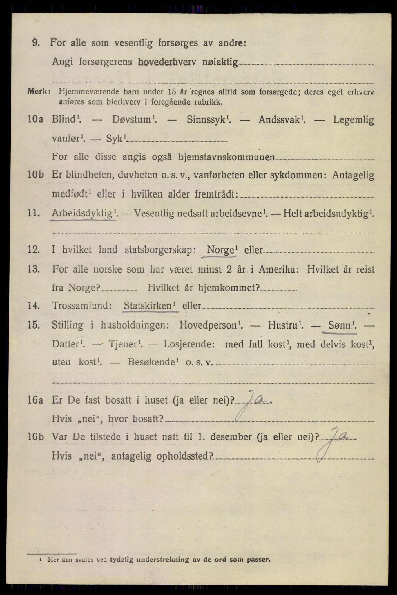 SAKO, 1920 census for Ytre Sandsvær, 1920, p. 4535