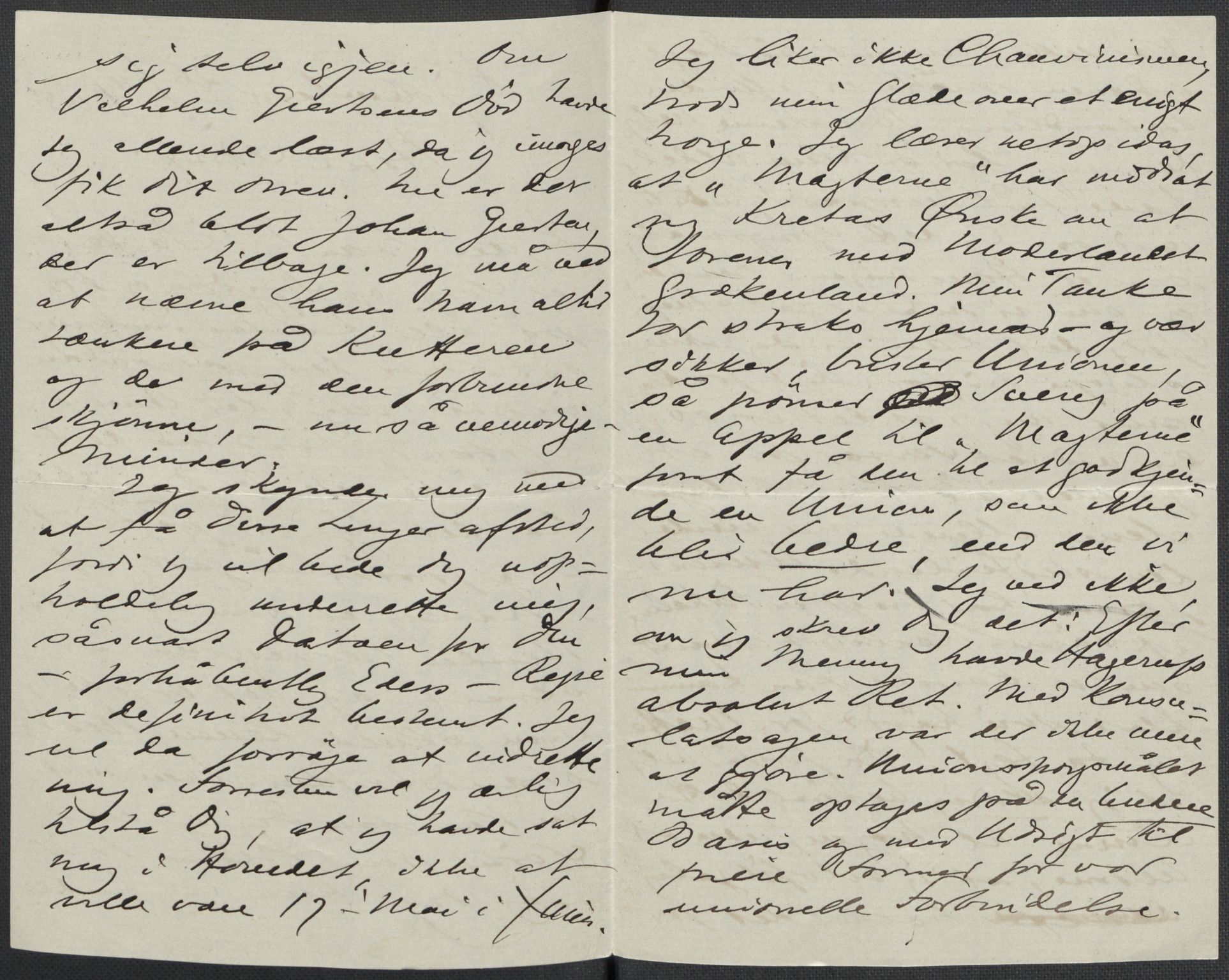 Beyer, Frants, AV/RA-PA-0132/F/L0001: Brev fra Edvard Grieg til Frantz Beyer og "En del optegnelser som kan tjene til kommentar til brevene" av Marie Beyer, 1872-1907, p. 809