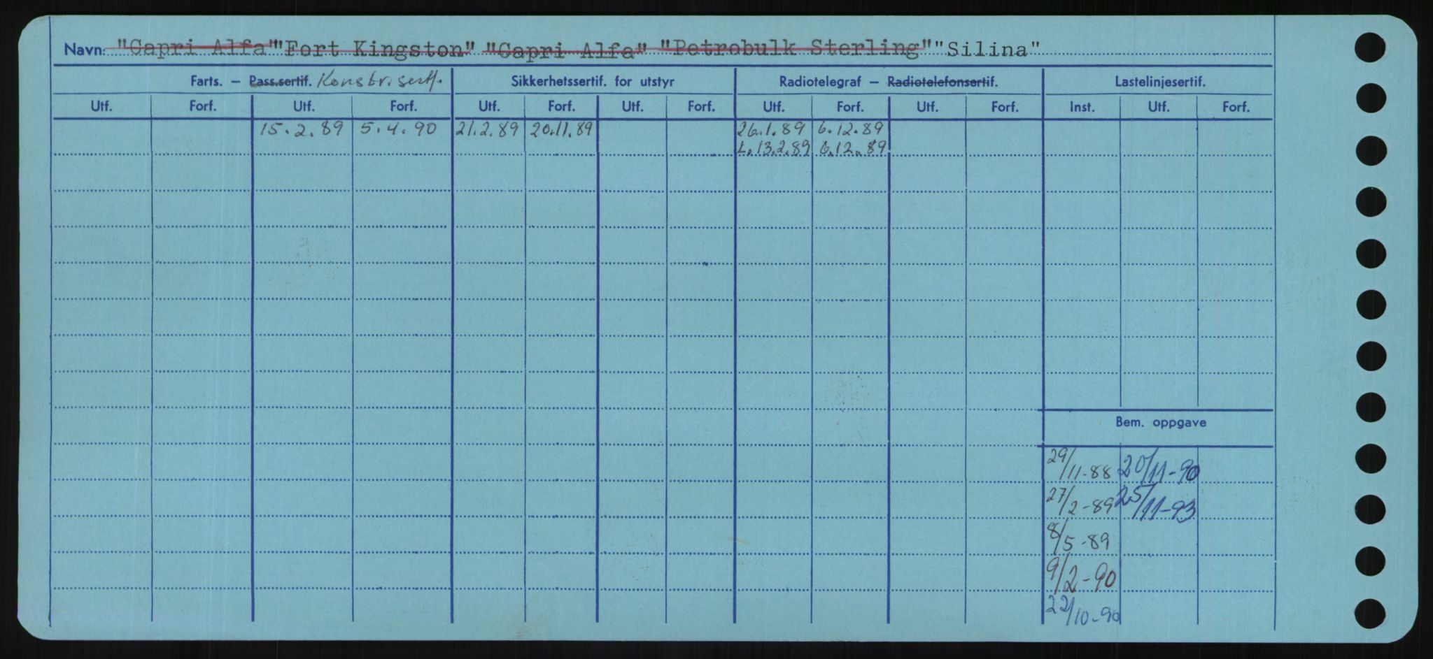 Sjøfartsdirektoratet med forløpere, Skipsmålingen, RA/S-1627/H/Hd/L0033: Fartøy, Sevi-Sjø, p. 138