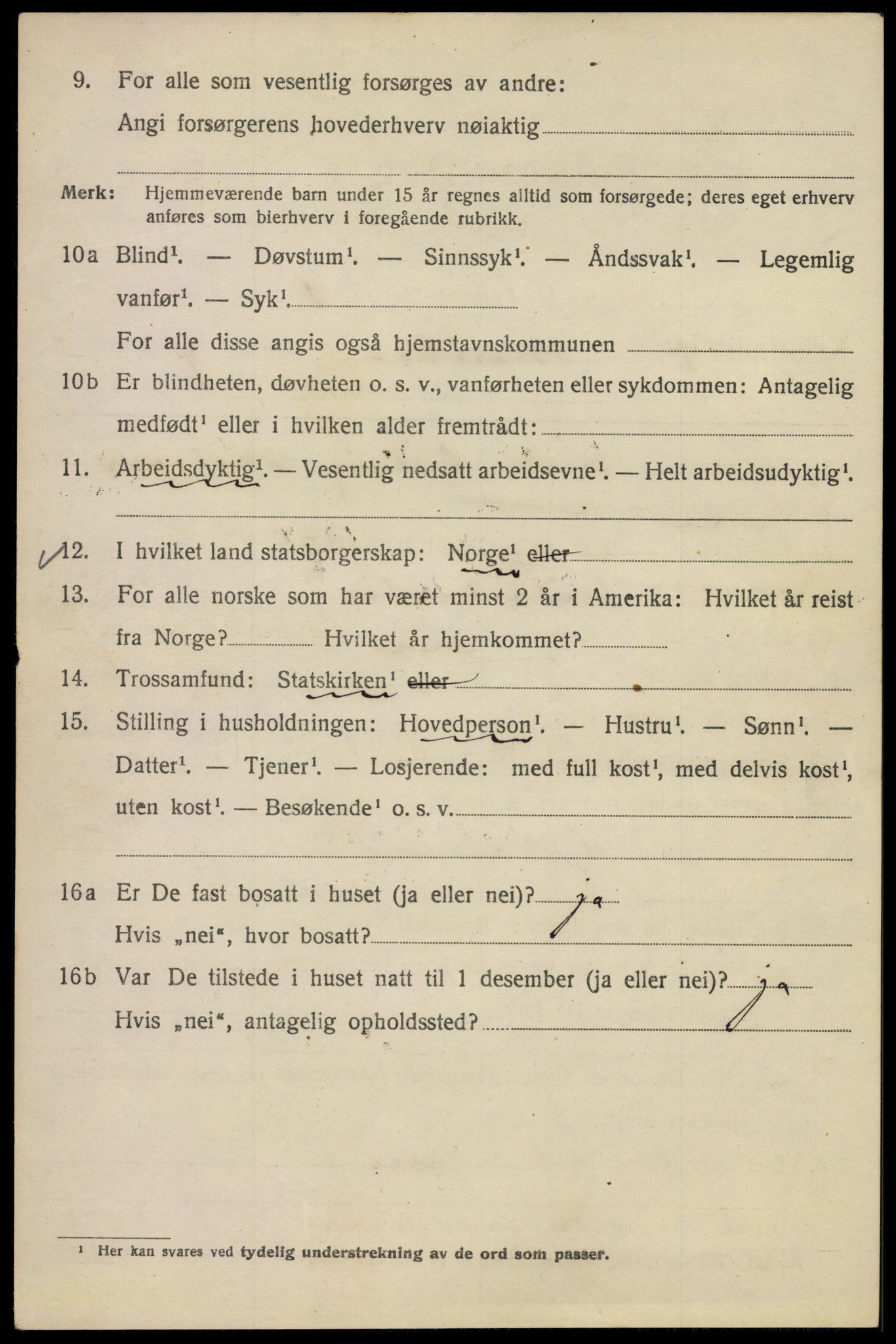 SAO, 1920 census for Kristiania, 1920, p. 375476