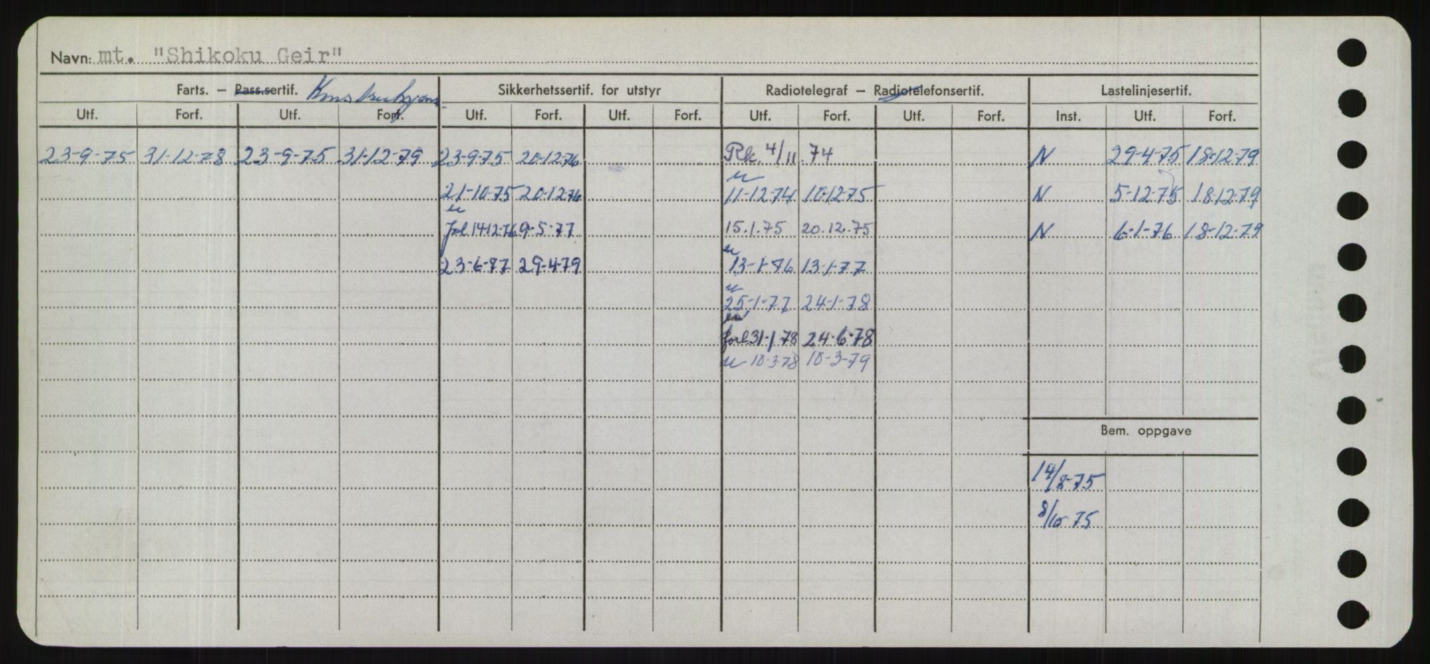 Sjøfartsdirektoratet med forløpere, Skipsmålingen, AV/RA-S-1627/H/Hd/L0033: Fartøy, Sevi-Sjø, p. 20